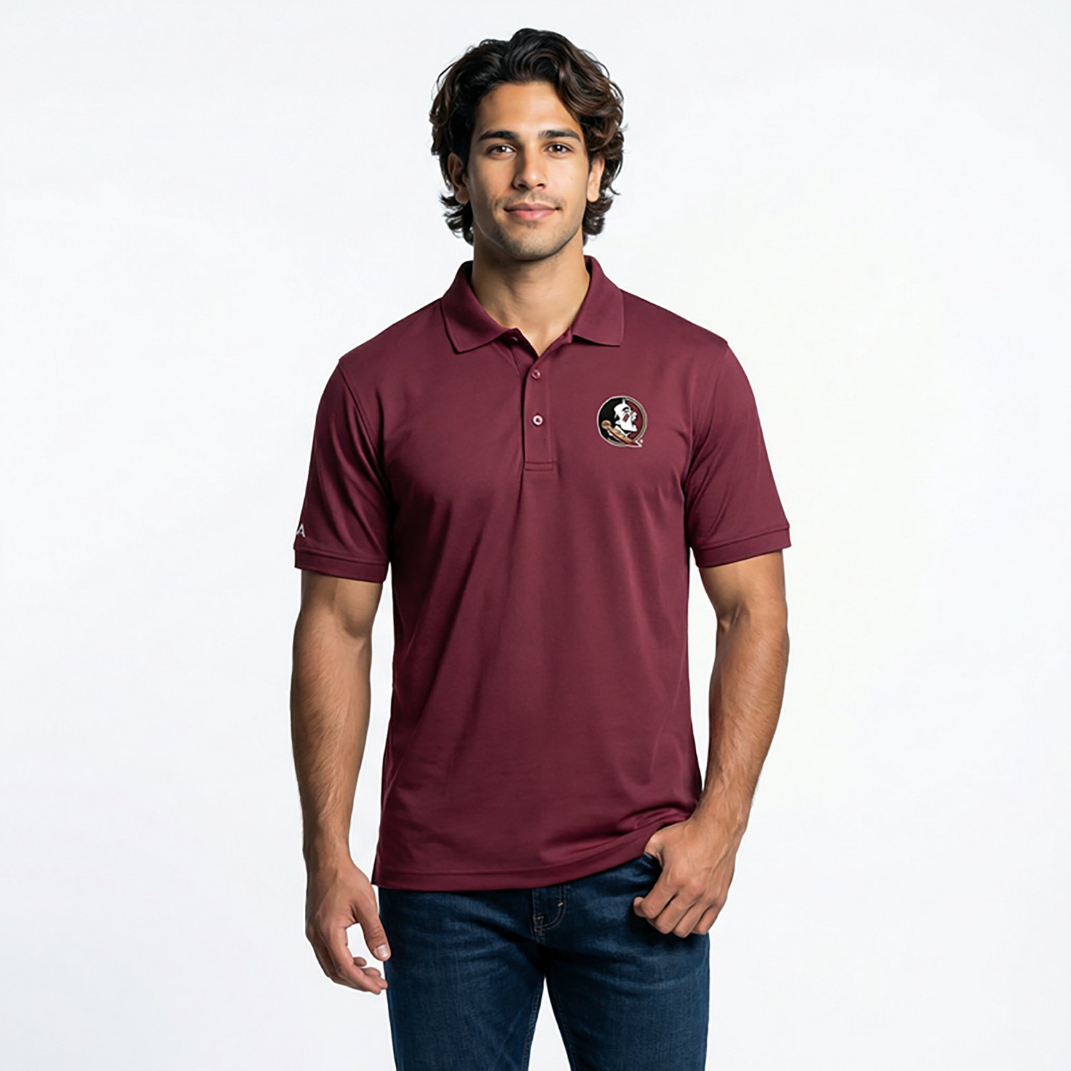 Antigua Men's Florida State University Legacy Pique Polo Shirt                                                                   - view number 3