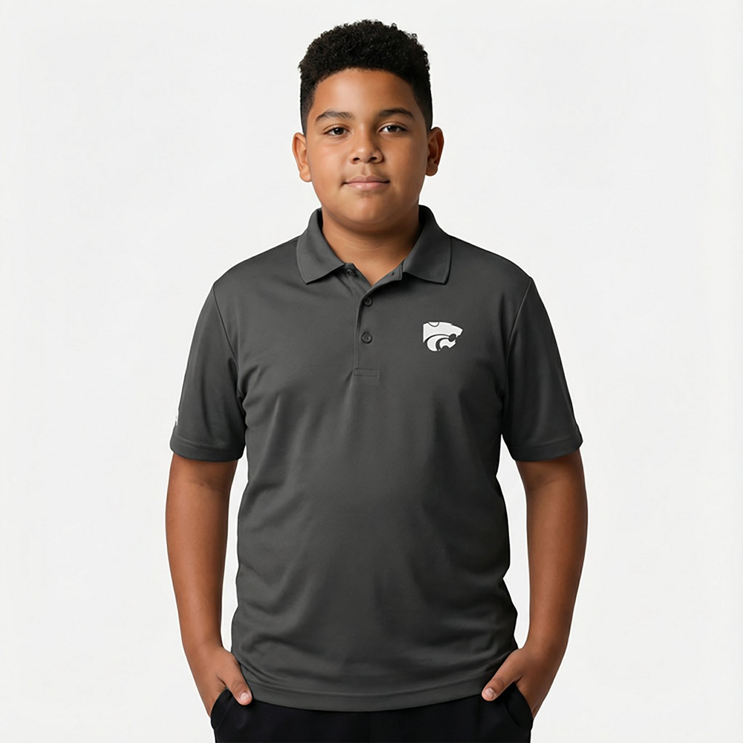 Antigua Men's Kansas State University Legacy Pique Polo Shirt - view number 3