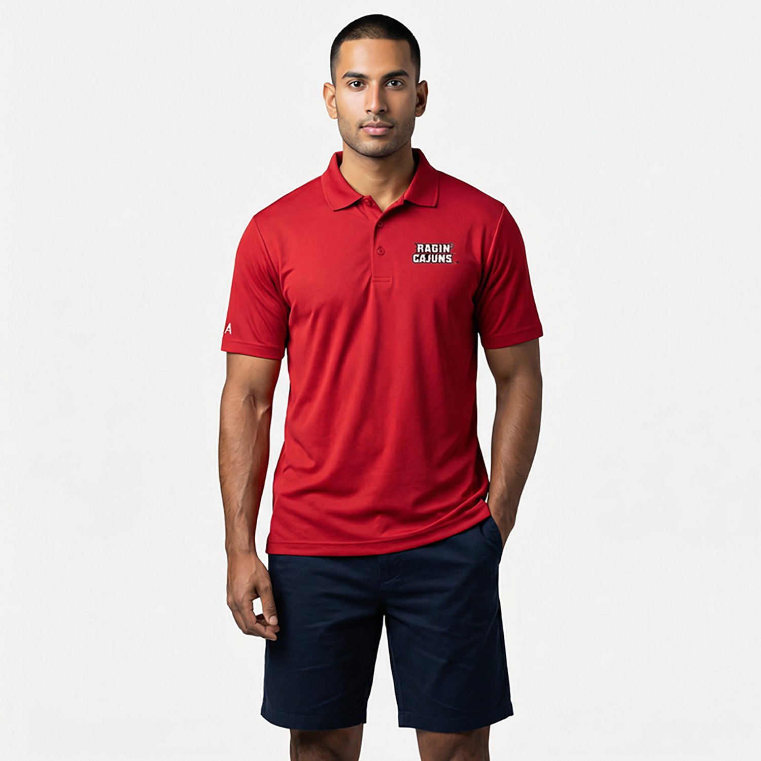 Antigua Men's University of Louisiana at Lafayette Legacy Pique Polo Shirt - view number 3