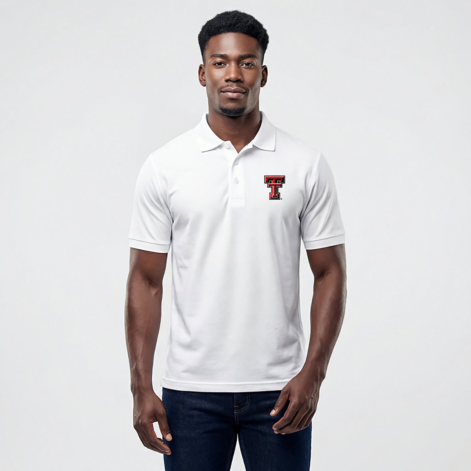 Antigua Men's Texas Tech University Legacy Pique Polo Shirt - view number 2