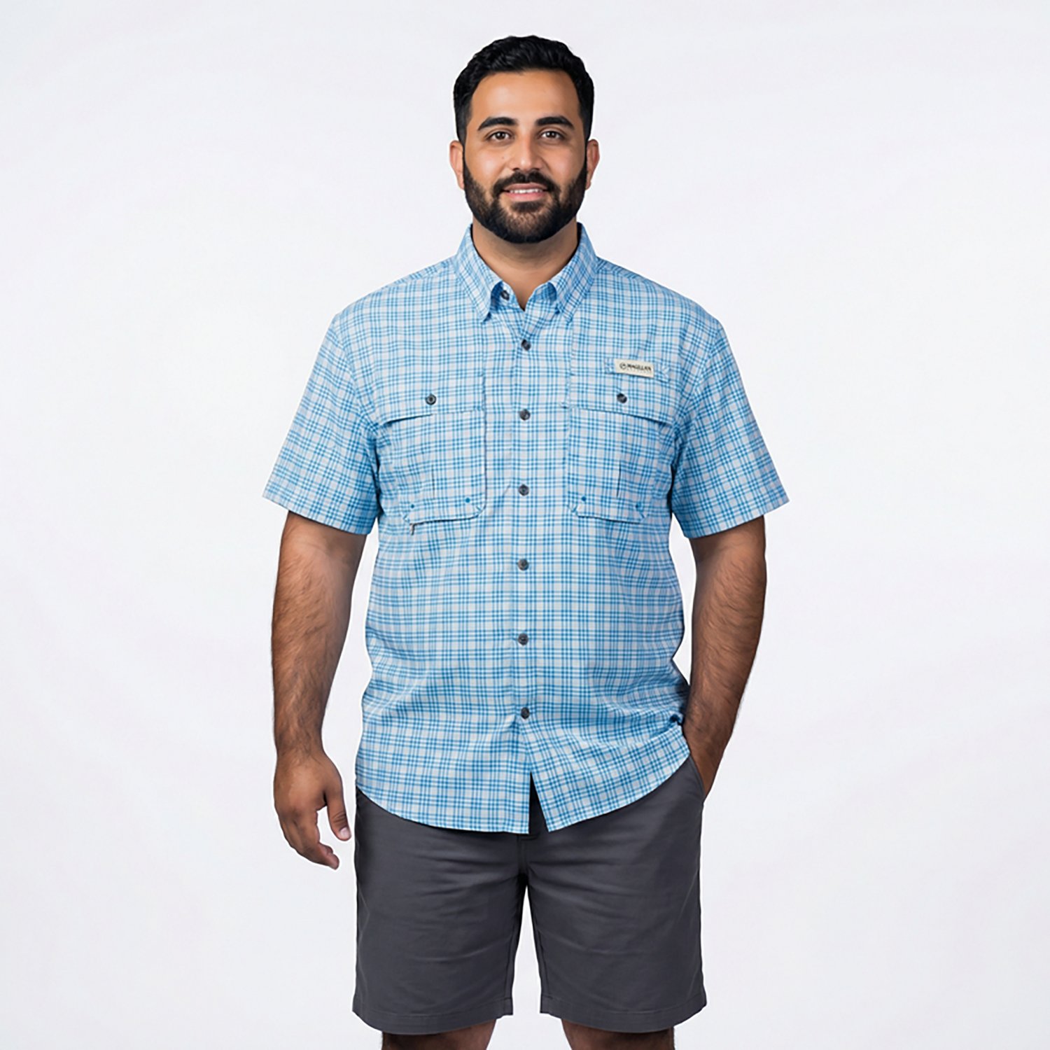 Magellan Outdoors Men's Aransas Pass Button Down Shirt - view number 2