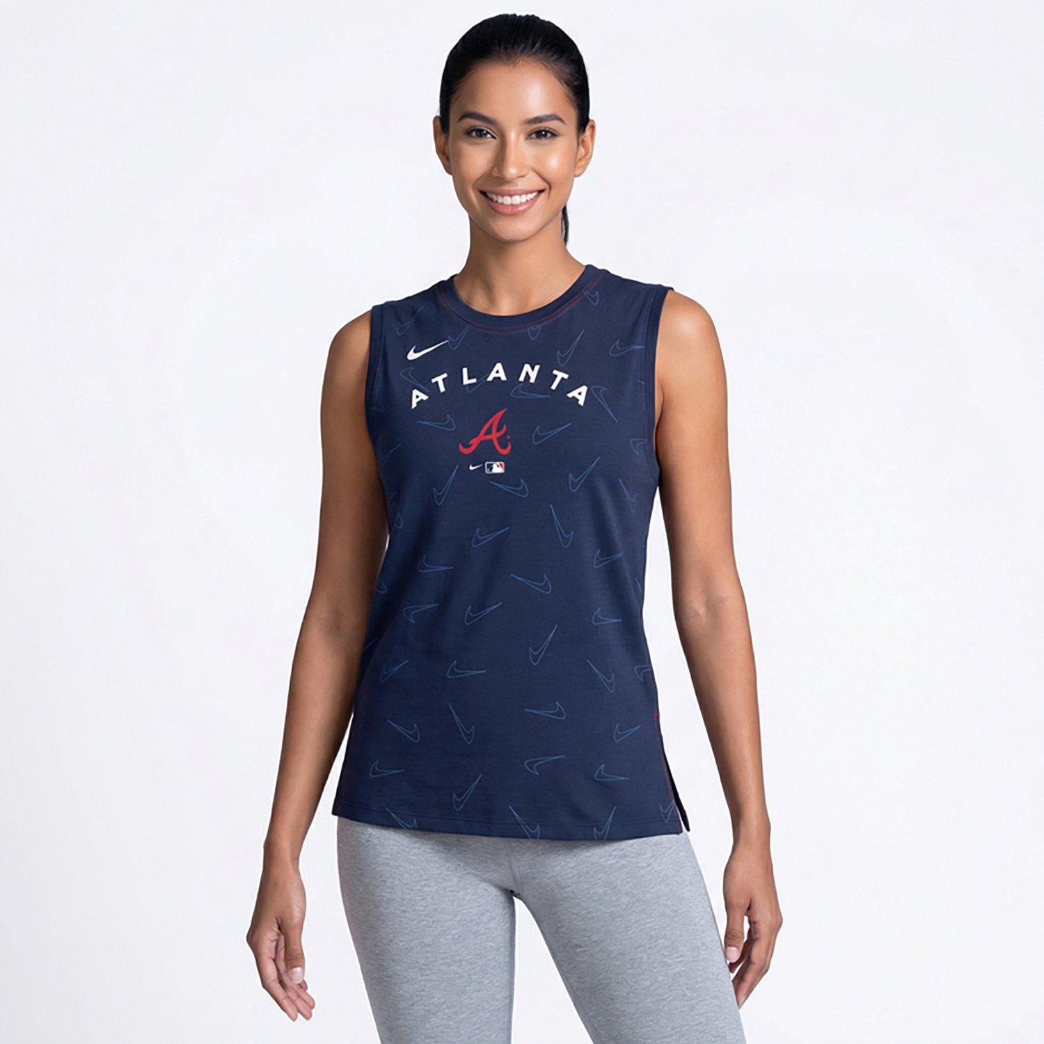Nike Women's Atlanta Braves Team Tech Tank Top
