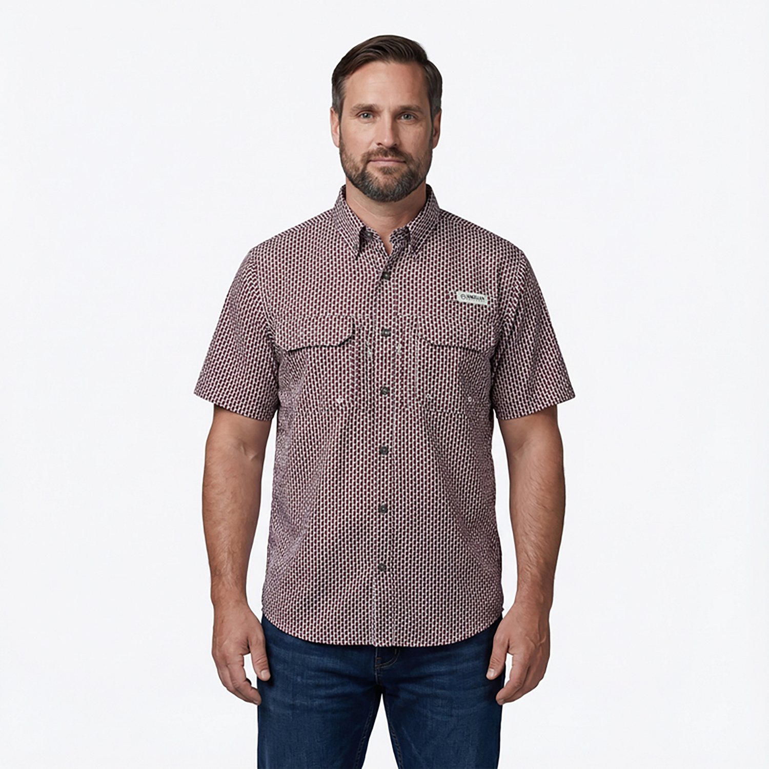 Magellan Outdoors Men's Mississippi Local State Print Shirt - view number 2