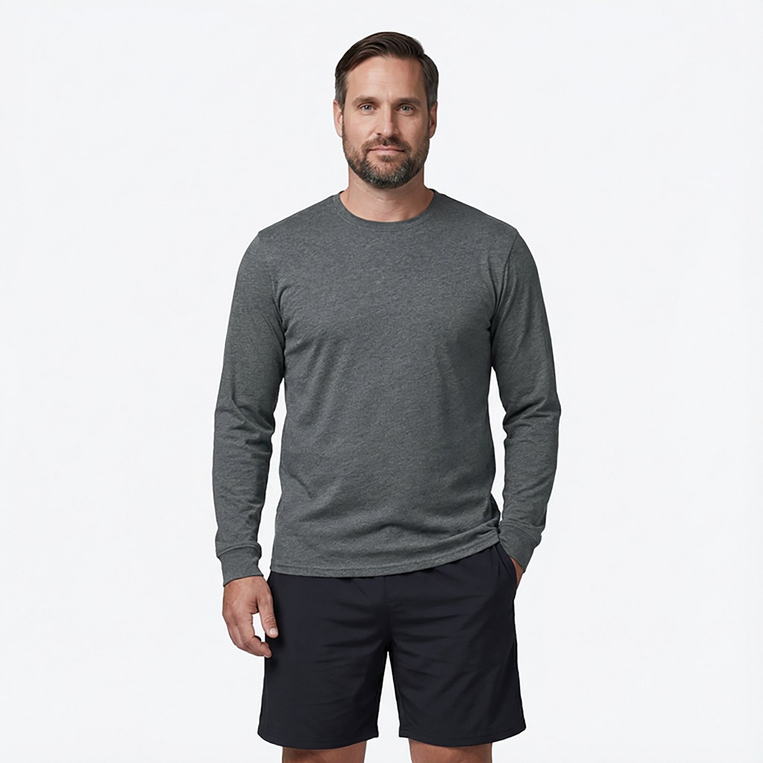 BCG Men's Essential Long Sleeve T-shirt                                                                                          - view number 2