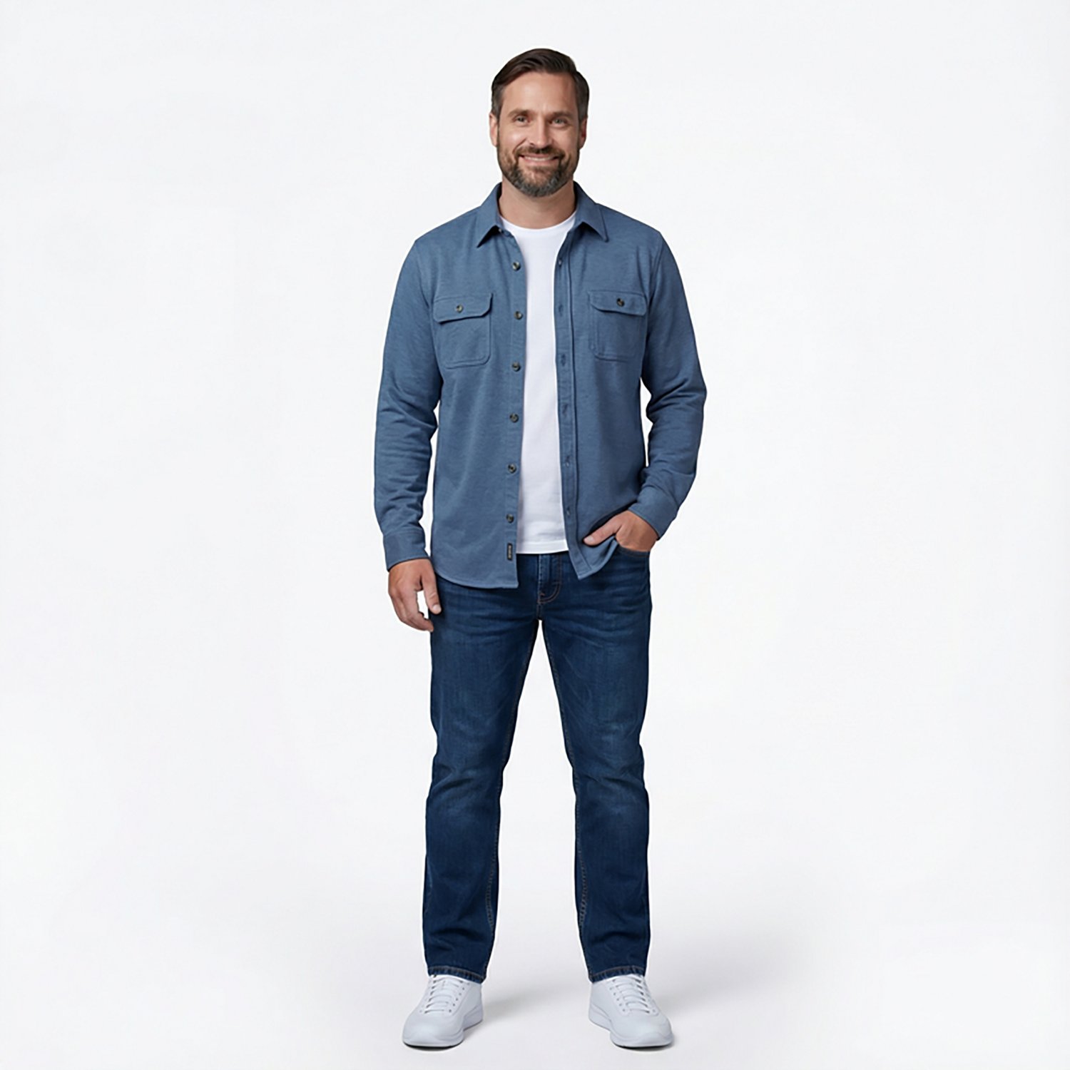 Magellan Outdoors Men's Campfire Long Sleeve Shacket