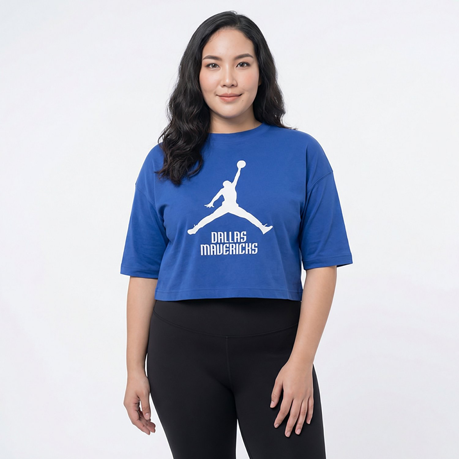 Jordan Women's Dallas Mavericks Essential Boxy T-shirt