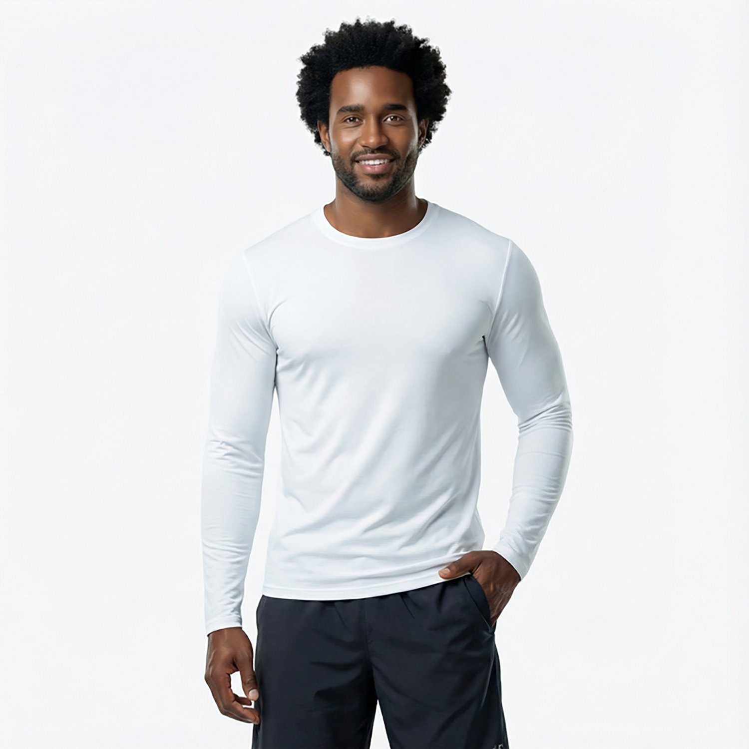 BCG Men's Cold Weather Long Sleeve Crew Shirt - view number 2