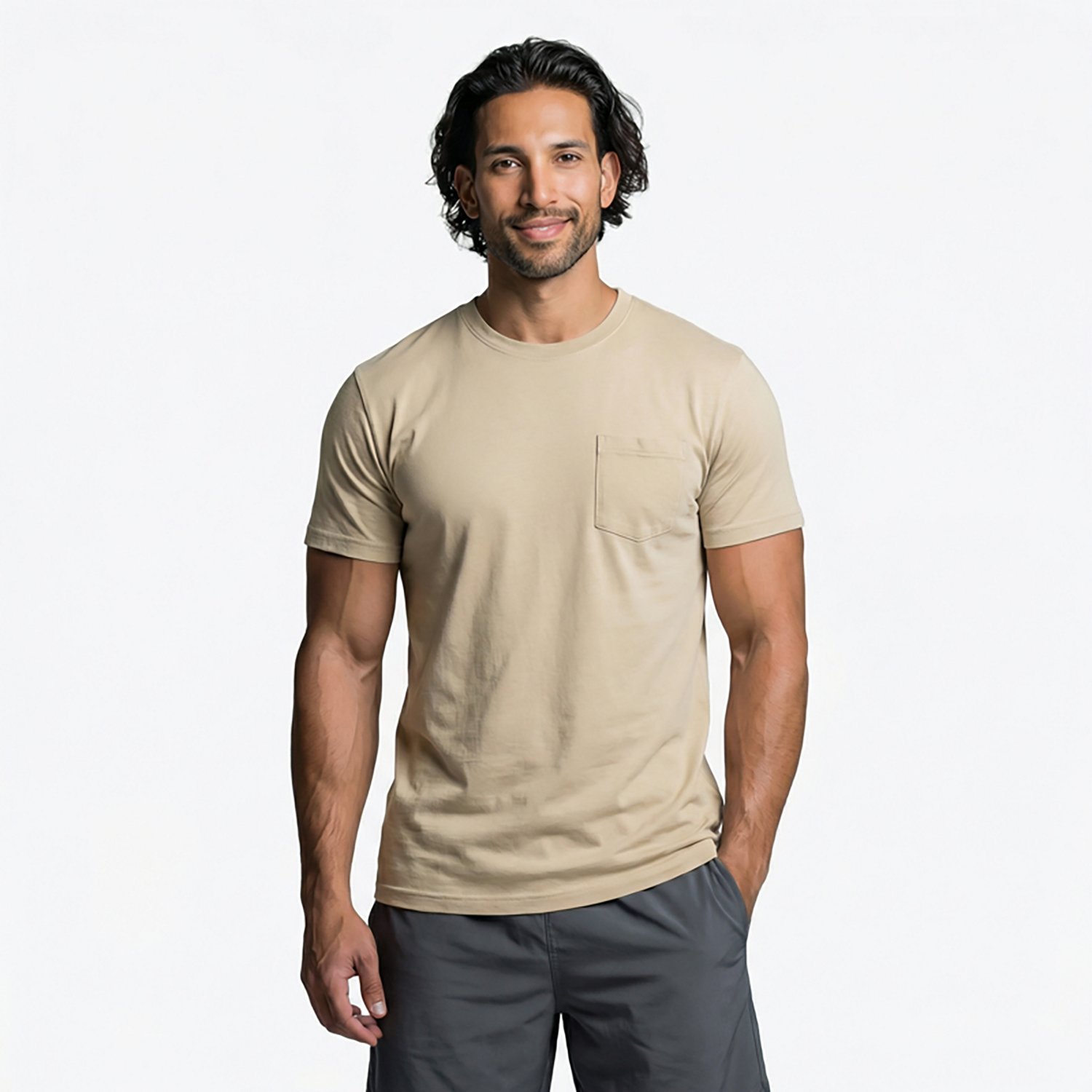 Magellan Outdoors Men's Shore & Line Washed Short Sleeve Pocket T-shirt - view number 2