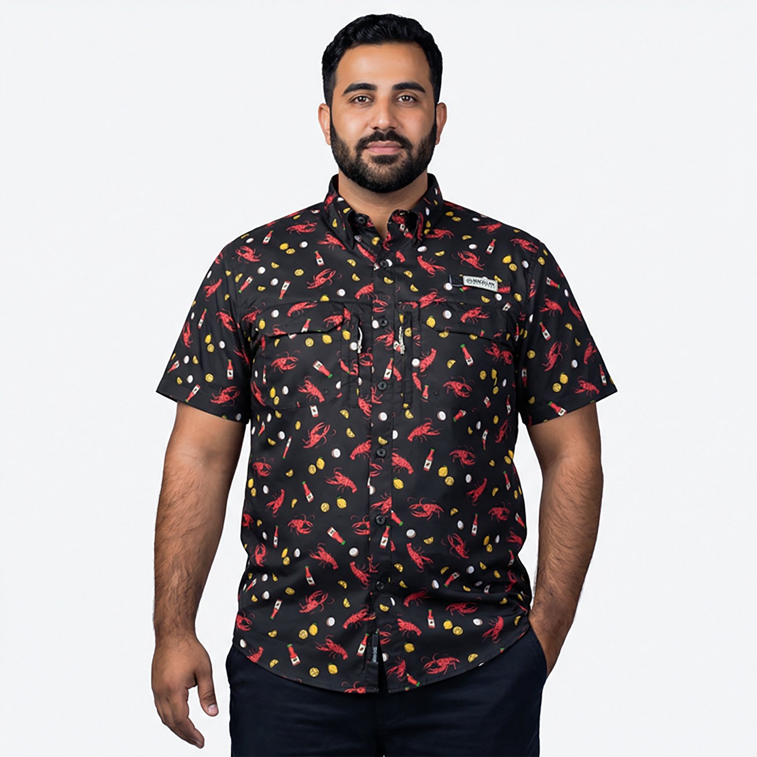 Magellan Outdoors Men's Local State Crawfish Short Sleeve Shirt - view number 2