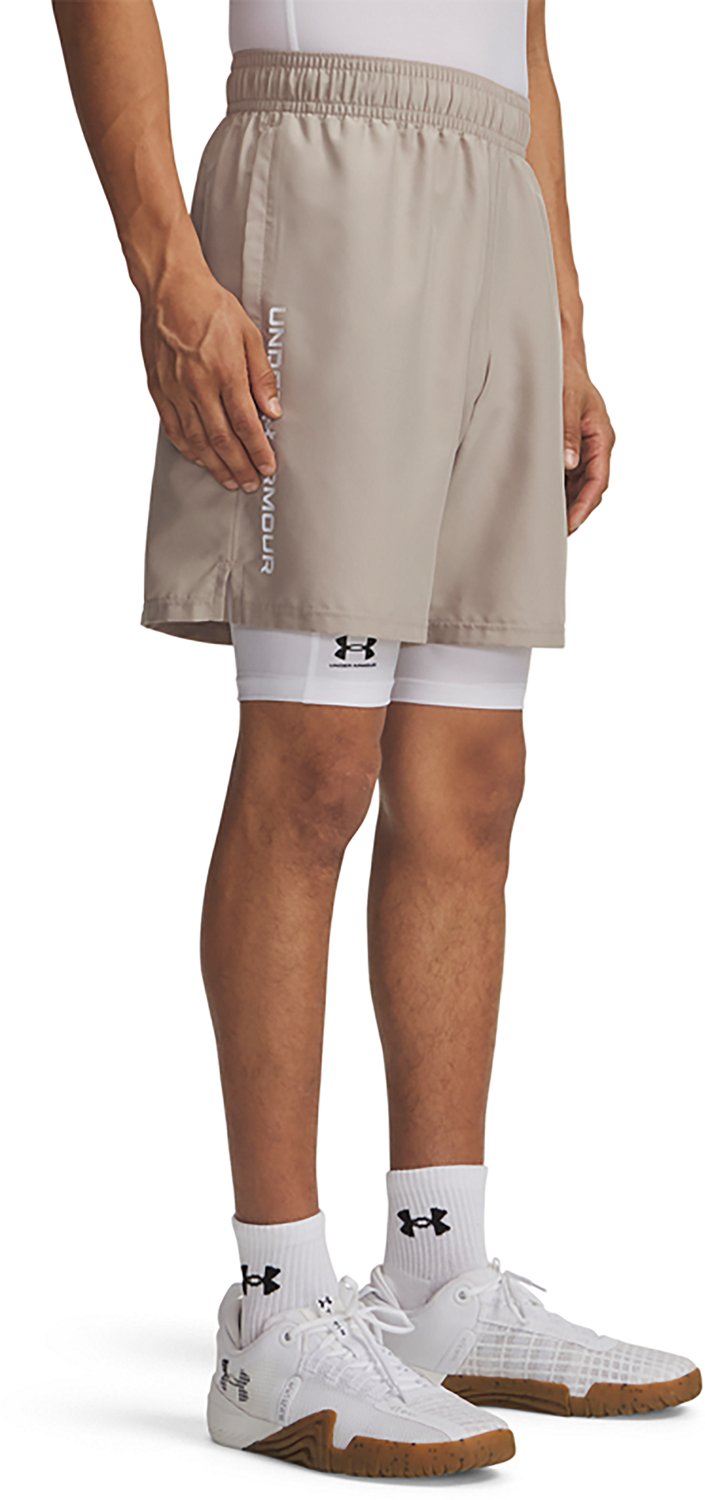 Under Armour Men's Woven Wordmark Shorts 8.25 in