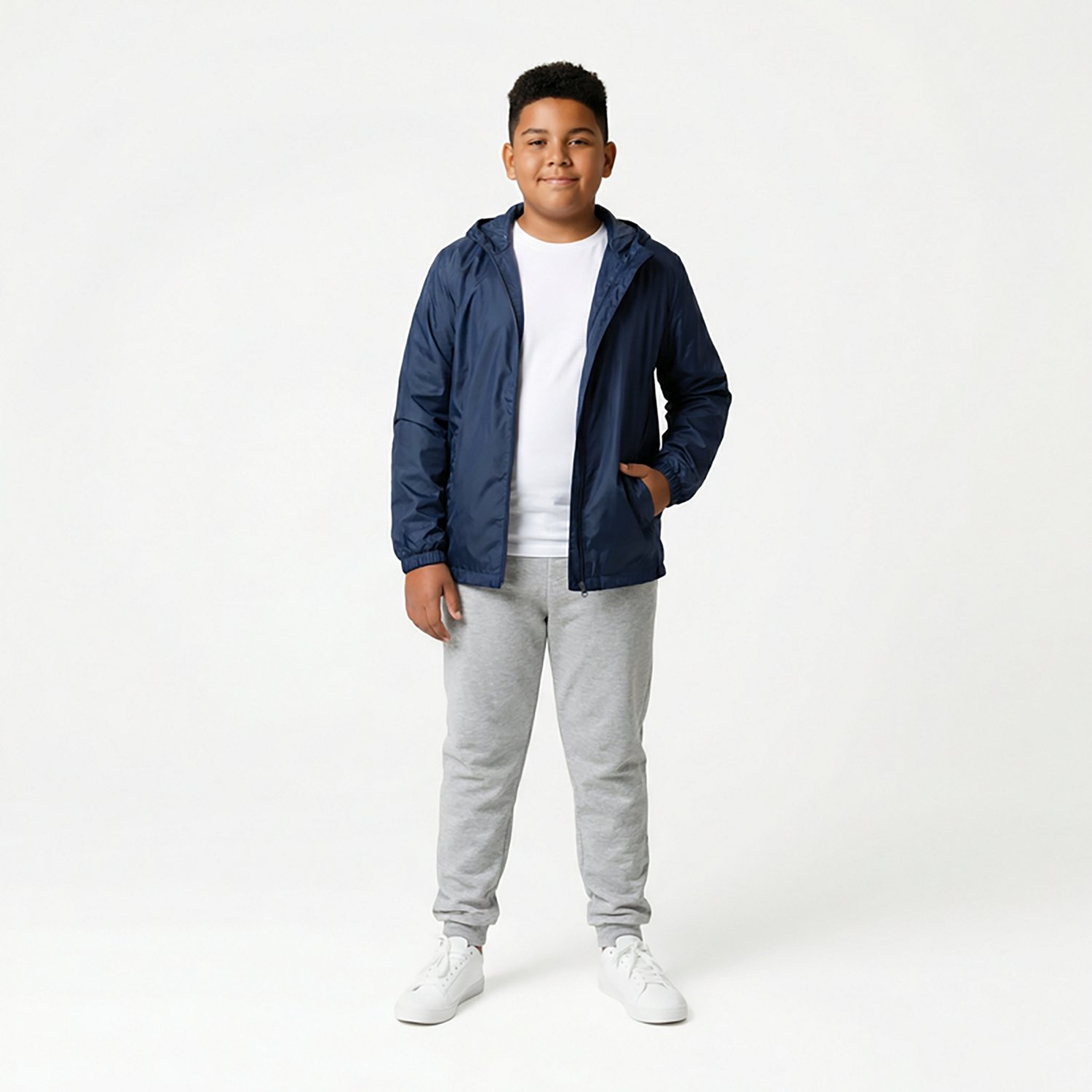 Magellan Outdoors Kids' Packable Rain Jacket