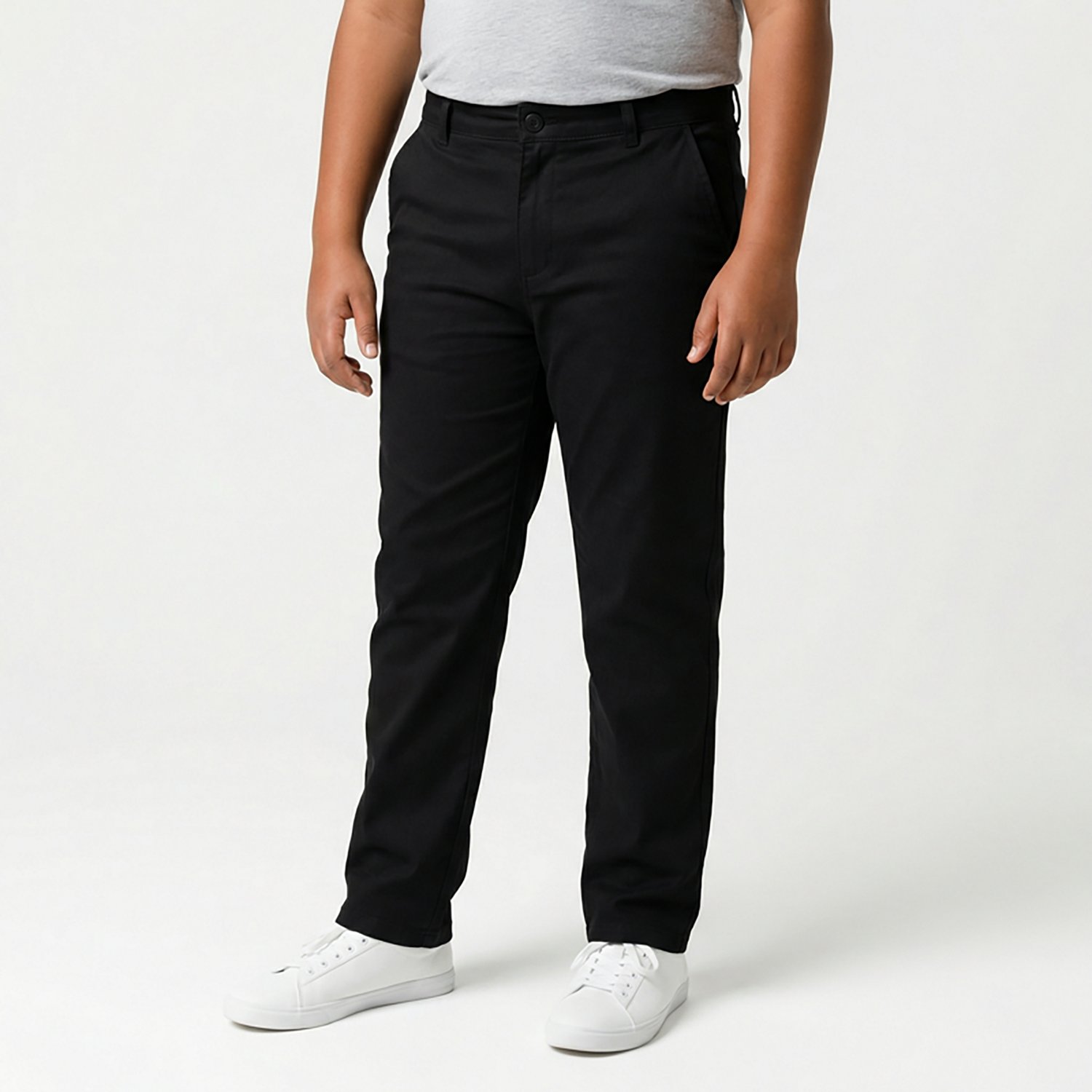 Nautica Boys' Husky FF Twill Pants - view number 2