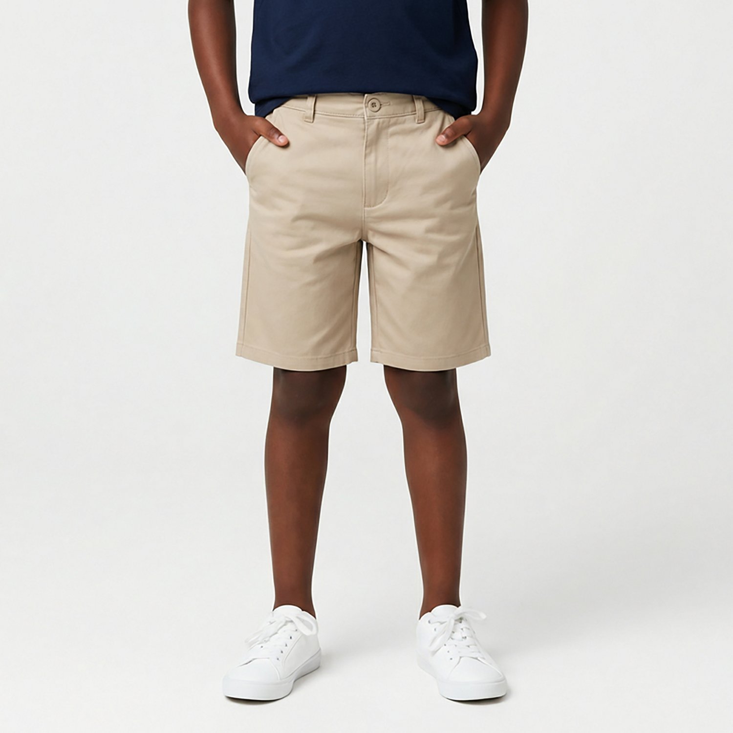 Nautica Boys' 8-20 Slim Flat Front Twill Shorts - view number 2