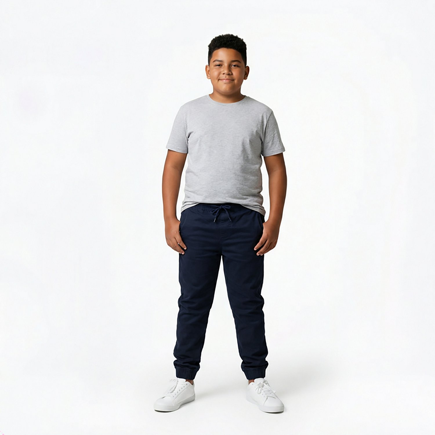 Nautica Boys' Husky Evan Joggers