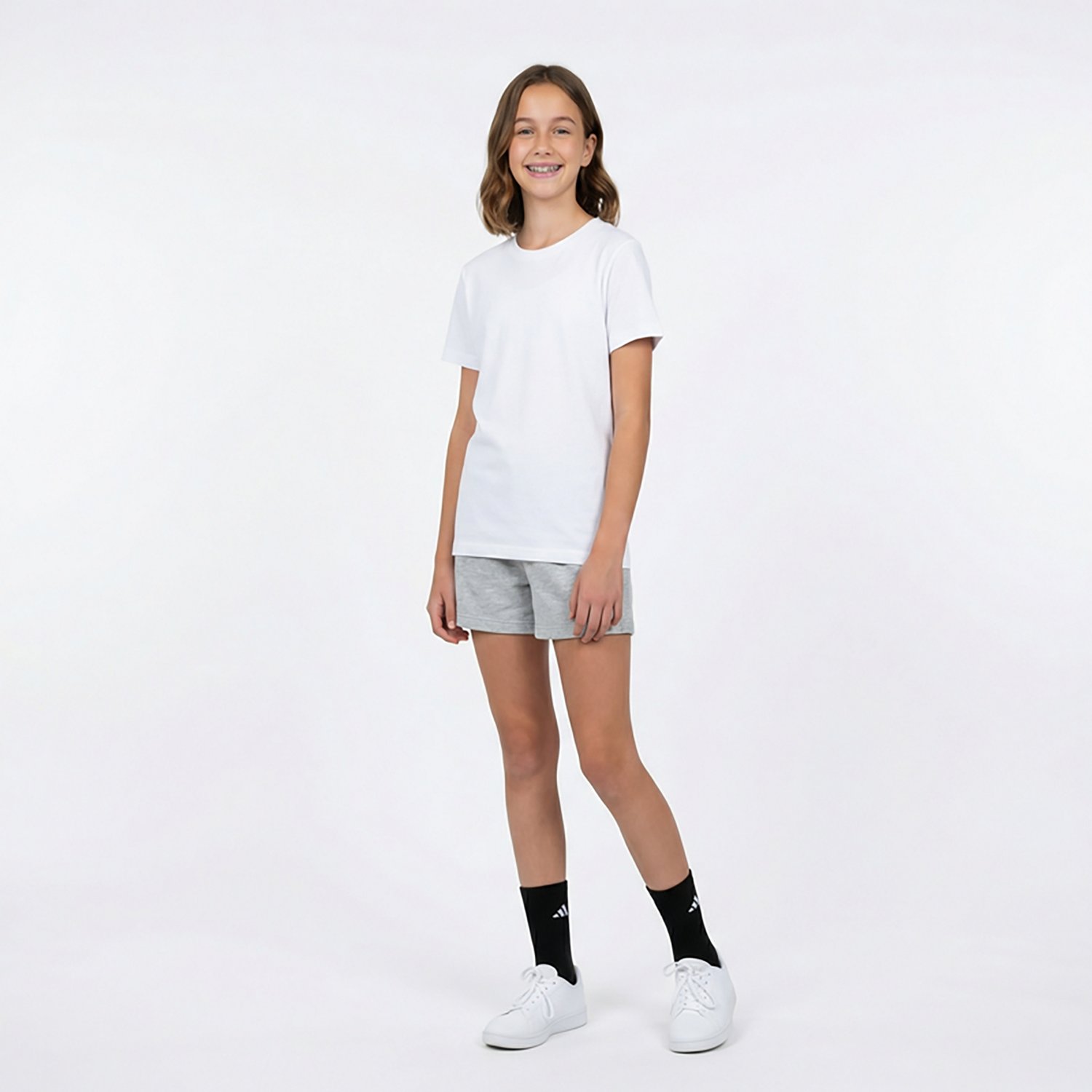 Nautica Girls' 4-6x Pull-On Skinny Bermuda Shorts 6 in.