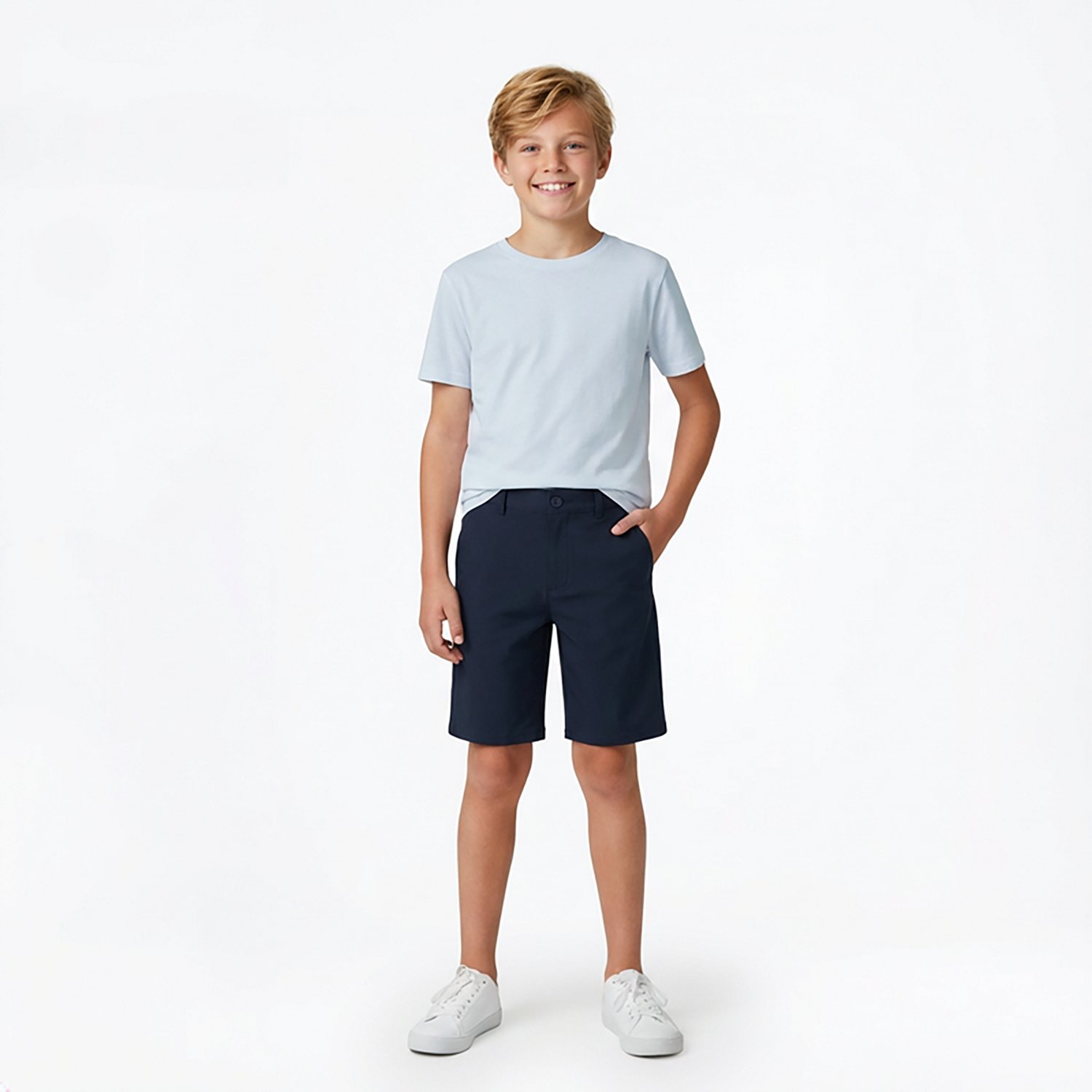 Nautica Boys' 8-20 Leo Performance Shorts