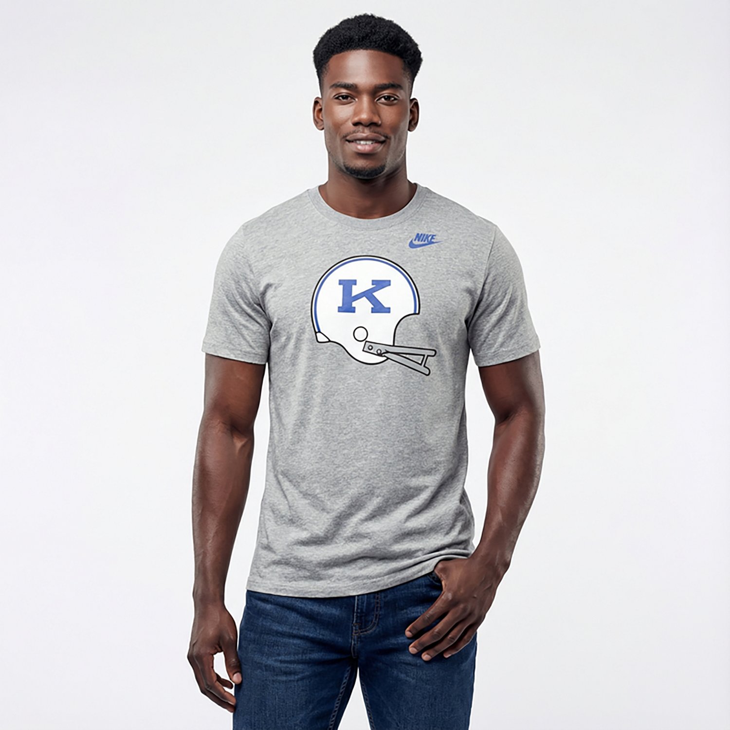 Nike Men's Kentucky Legacy Helmet Cotton T-shirt - view number 2