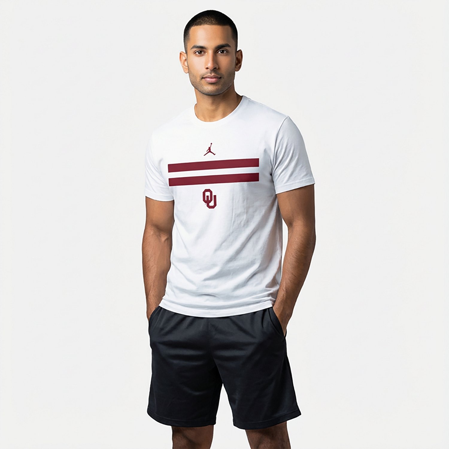 Jordan Brand Oklahoma Sooners Campus Pattern T-Shirt