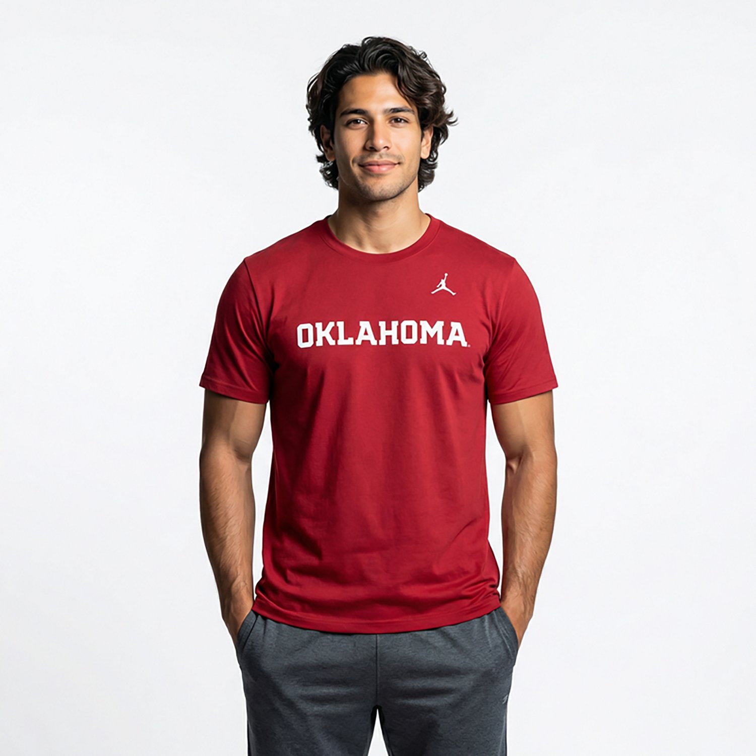 Jordan Brand Oklahoma Sooners Primetime Wordmark T-Shirt