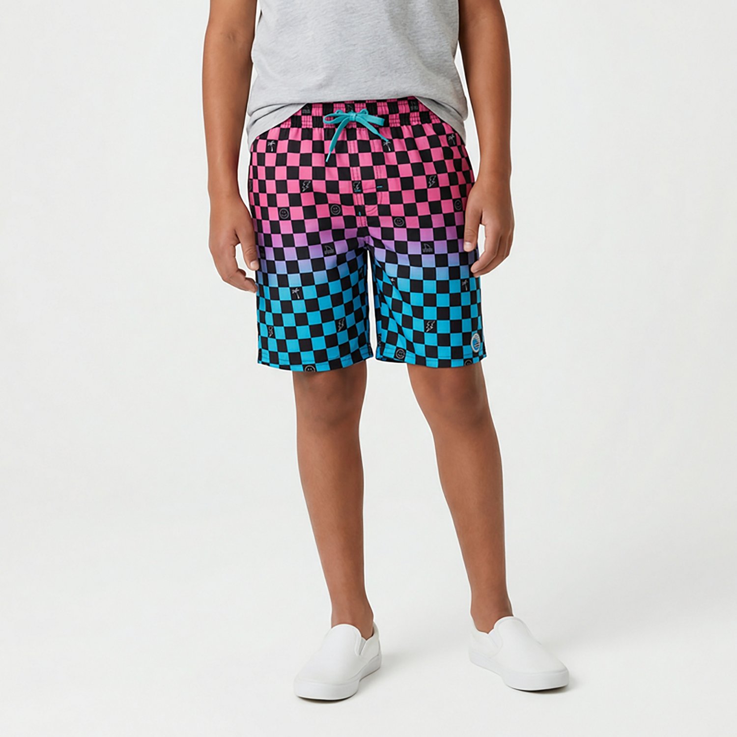Laguna Boys' Checked Out Volley Swimsuit - view number 2