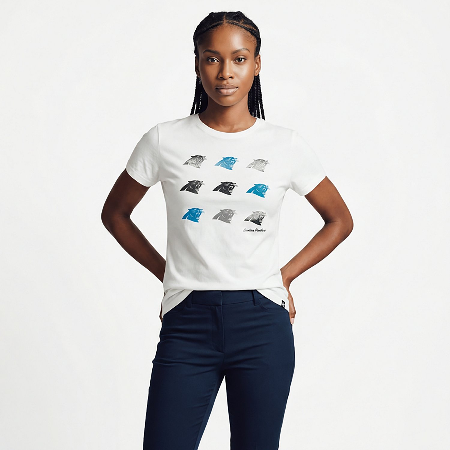 47 Women's Carolina Panthers Wild Dreams Frankie T-shirt