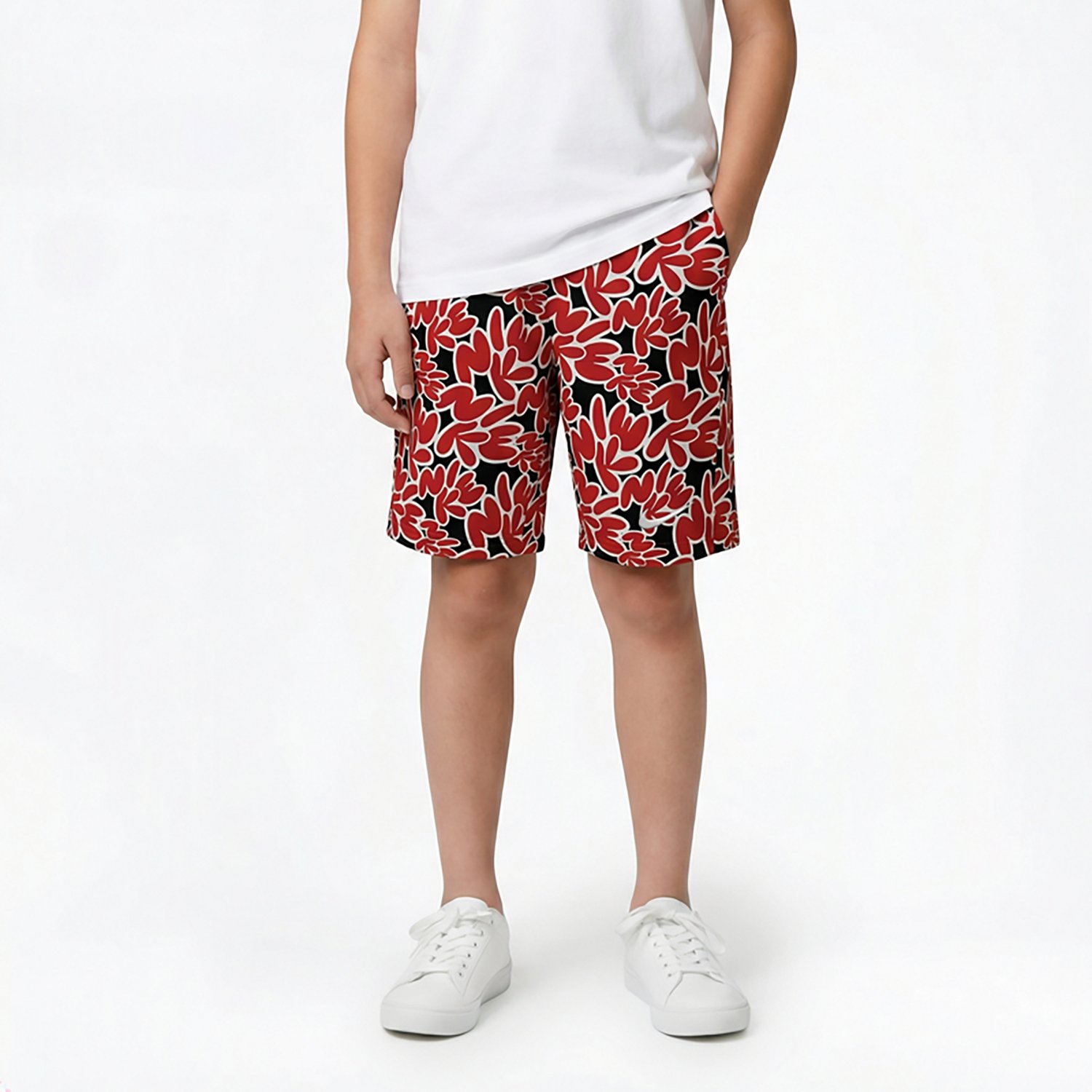 Nike Boys' Bubble Script Volley Swim Shorts 7 in                                                                                 - view number 2