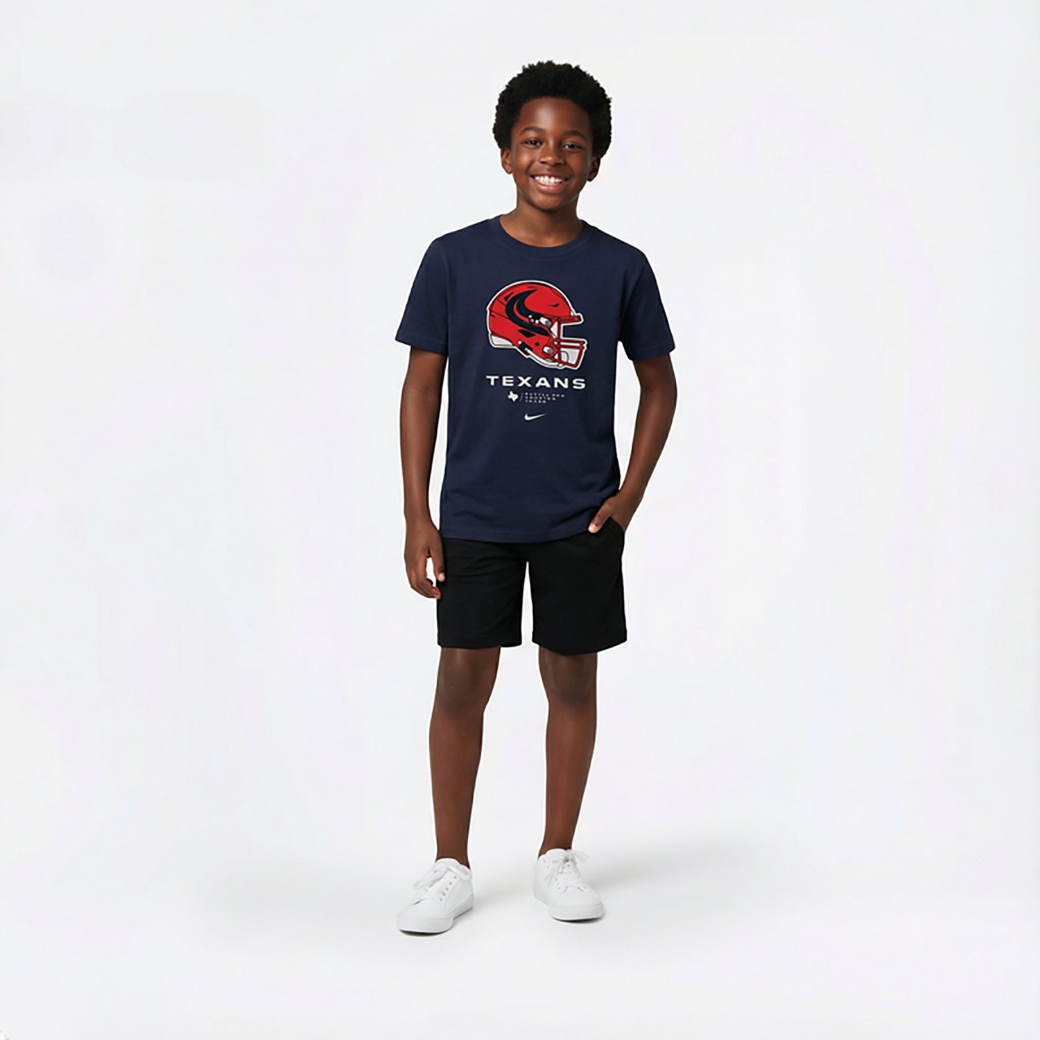 Nike Boys' Houston Texans Helmet Graphic T-shirt