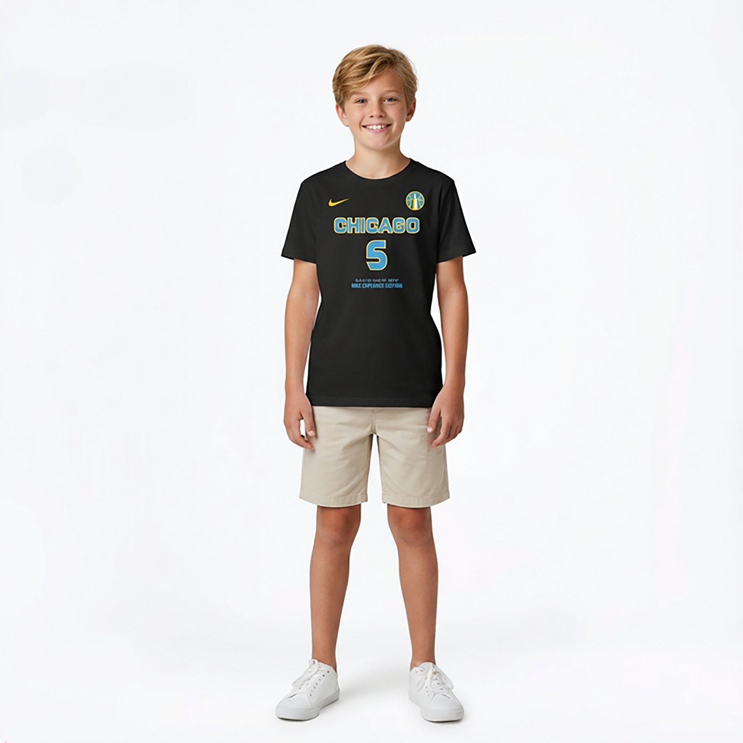 Nike Angel Reese Chicago Sky 2024 WNBA Draft Name  Number T-Shirt