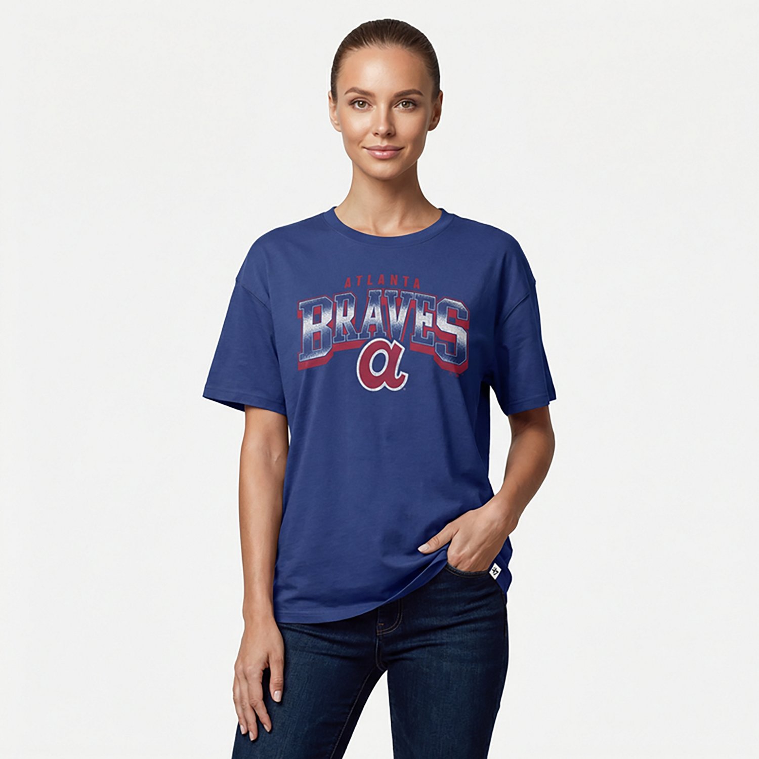 '47 Women's Braves Spotlight Sadie T-shirt