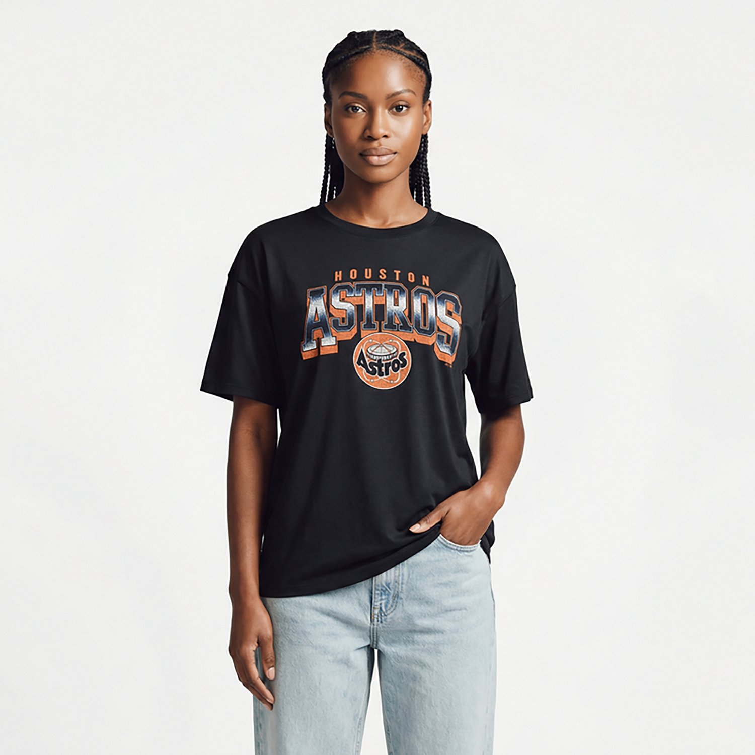'47 Women's Astros Spotlight Sadie T-shirt