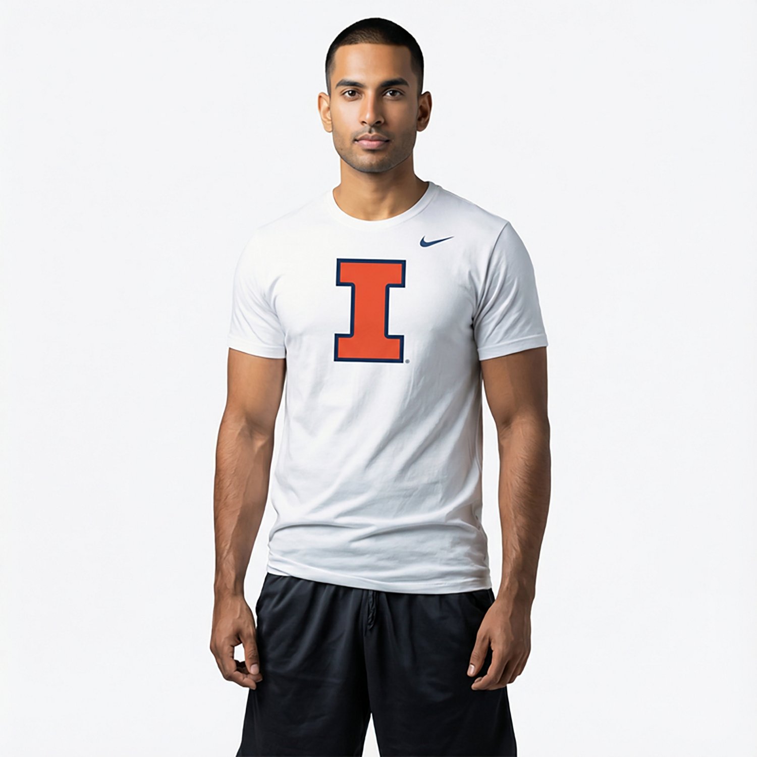 Nike Men's Illinois Primary Logo Core T-shirt - view number 2
