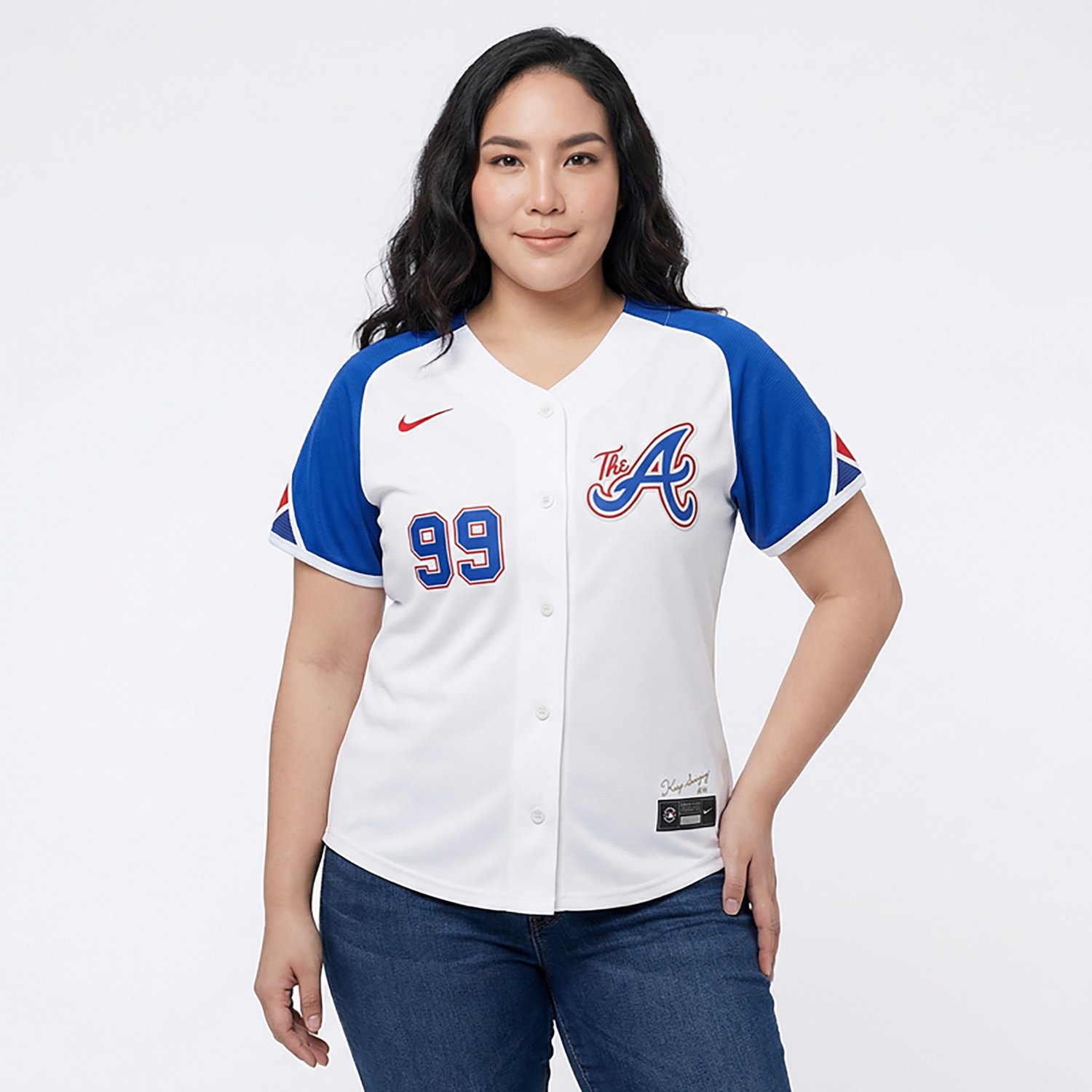 Nike Women's Braves Strider City Connect Limited N&N Jersey