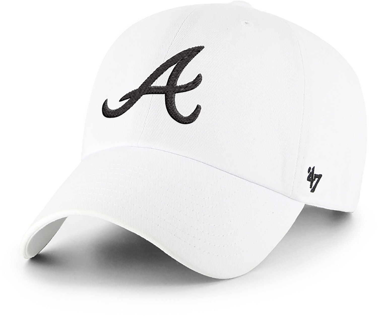 47 Adults' Braves No Label 47 Clean Up Cap