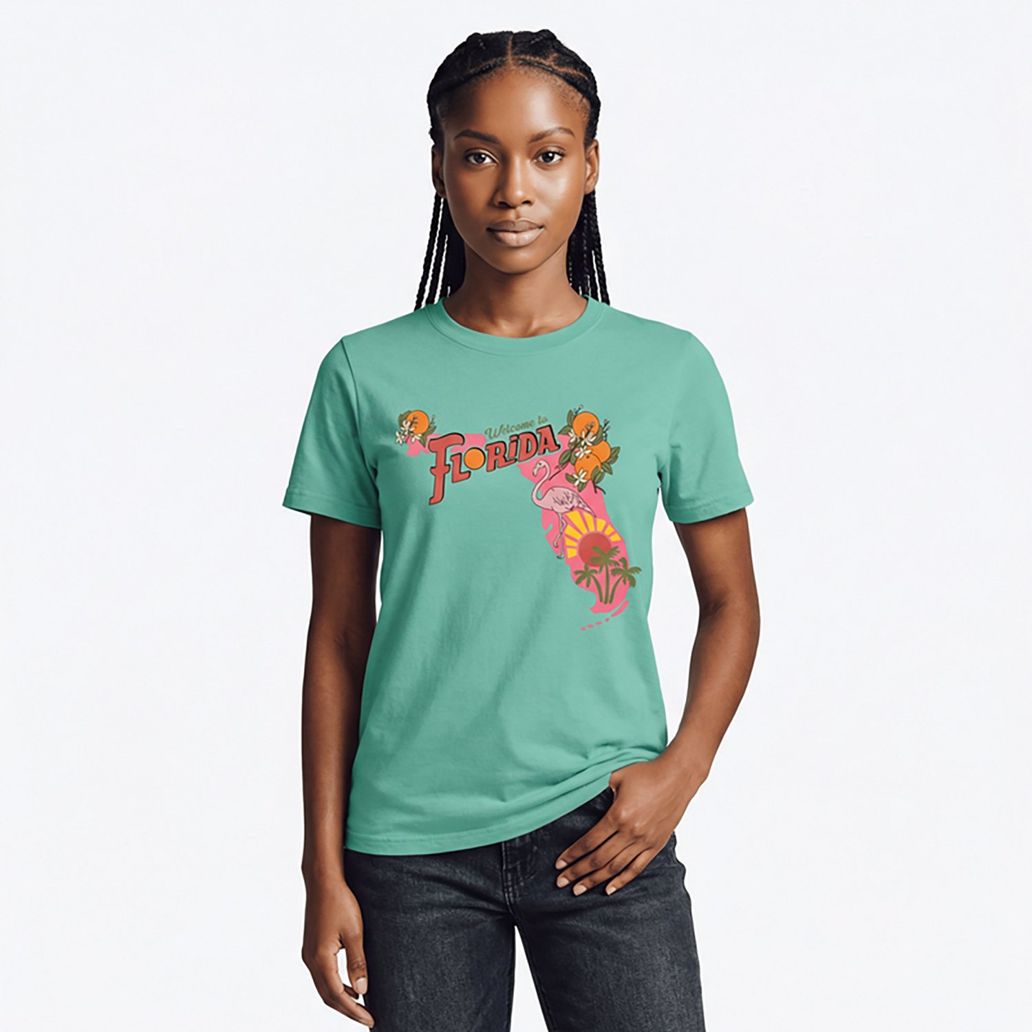 State Life Women's Florida Traveling Short Sleeve T-Shirt