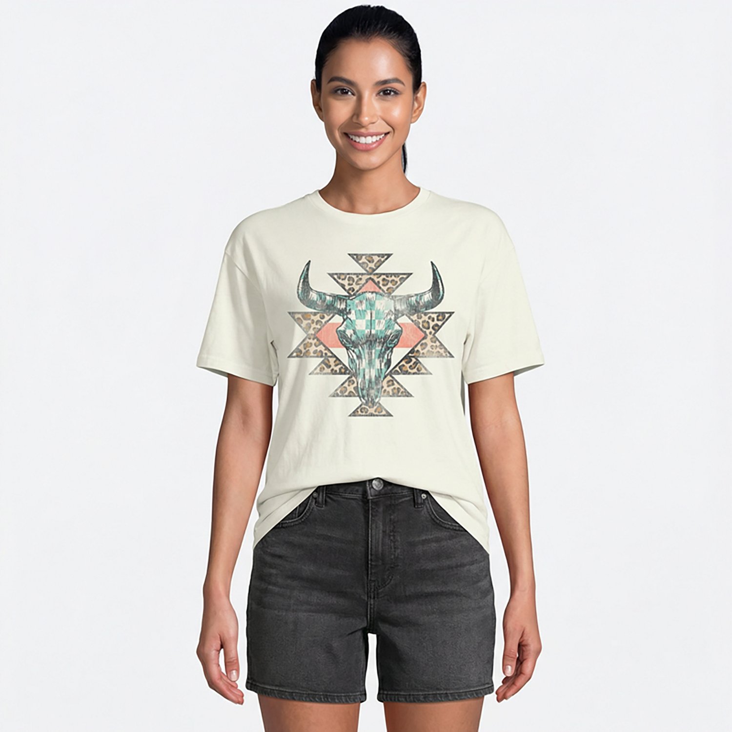 Live Outside the Limits Women's Cheetah Oversize T-shirt