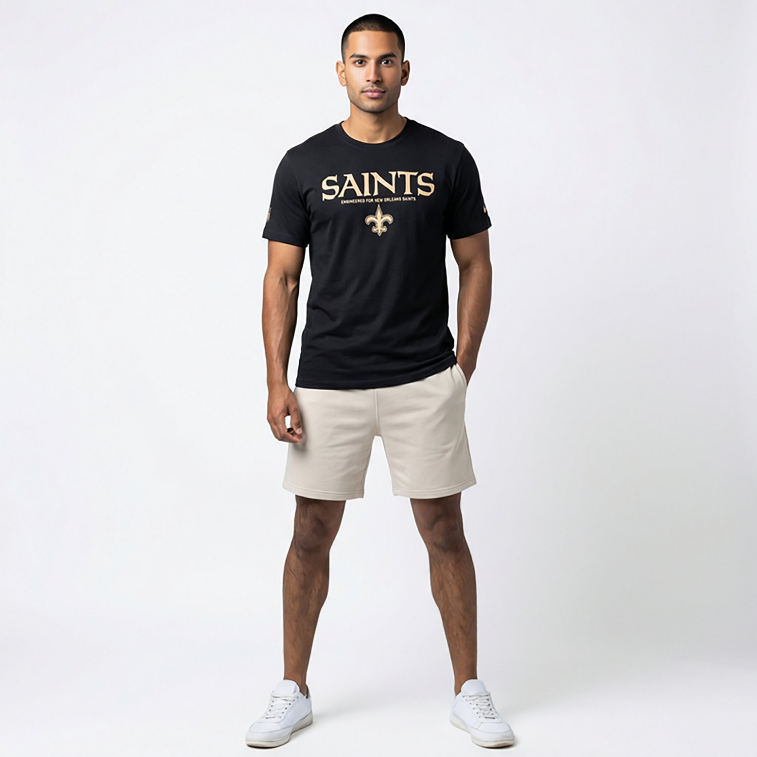 Nike Men's New Orleans Saints Dri-FIT TM Issue Crew Short Sleeve T-shirt