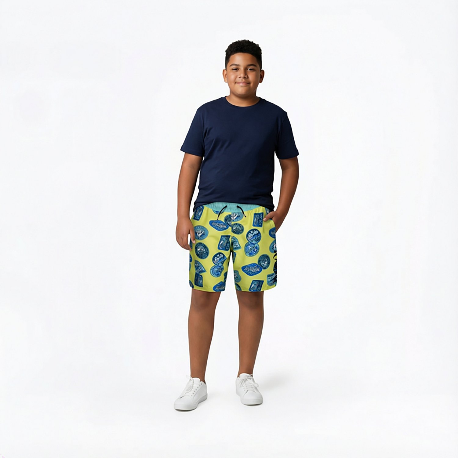 Hurley Boys' Travel Patch Pull-On Swim Shorts