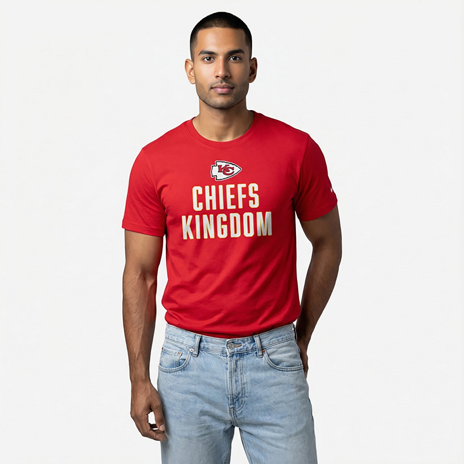Nike Men's Chiefs Rewind Slub T-shirt - view number 2