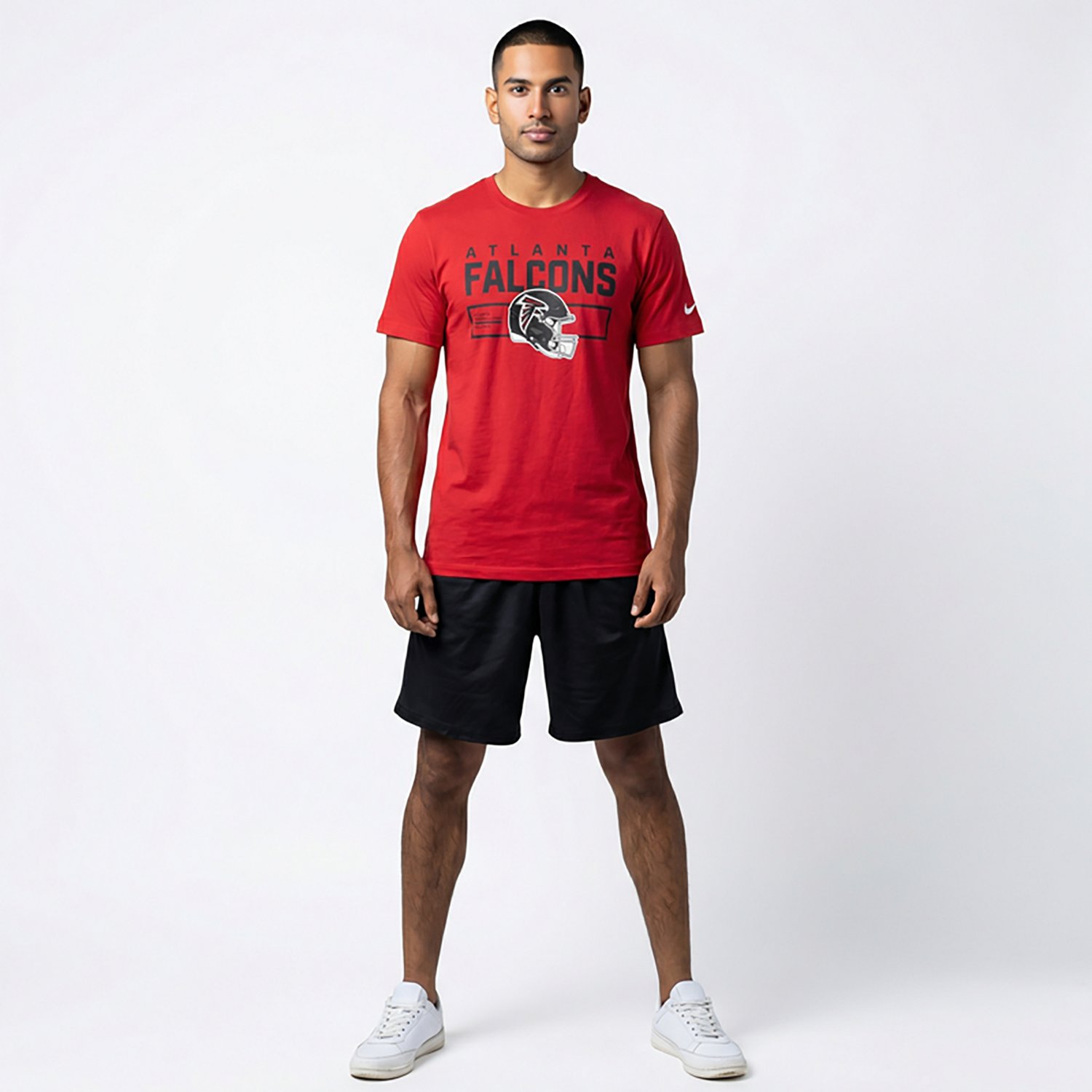 Nike Men's Atlanta Falcons Helmet Essential Graphic T-shirt
