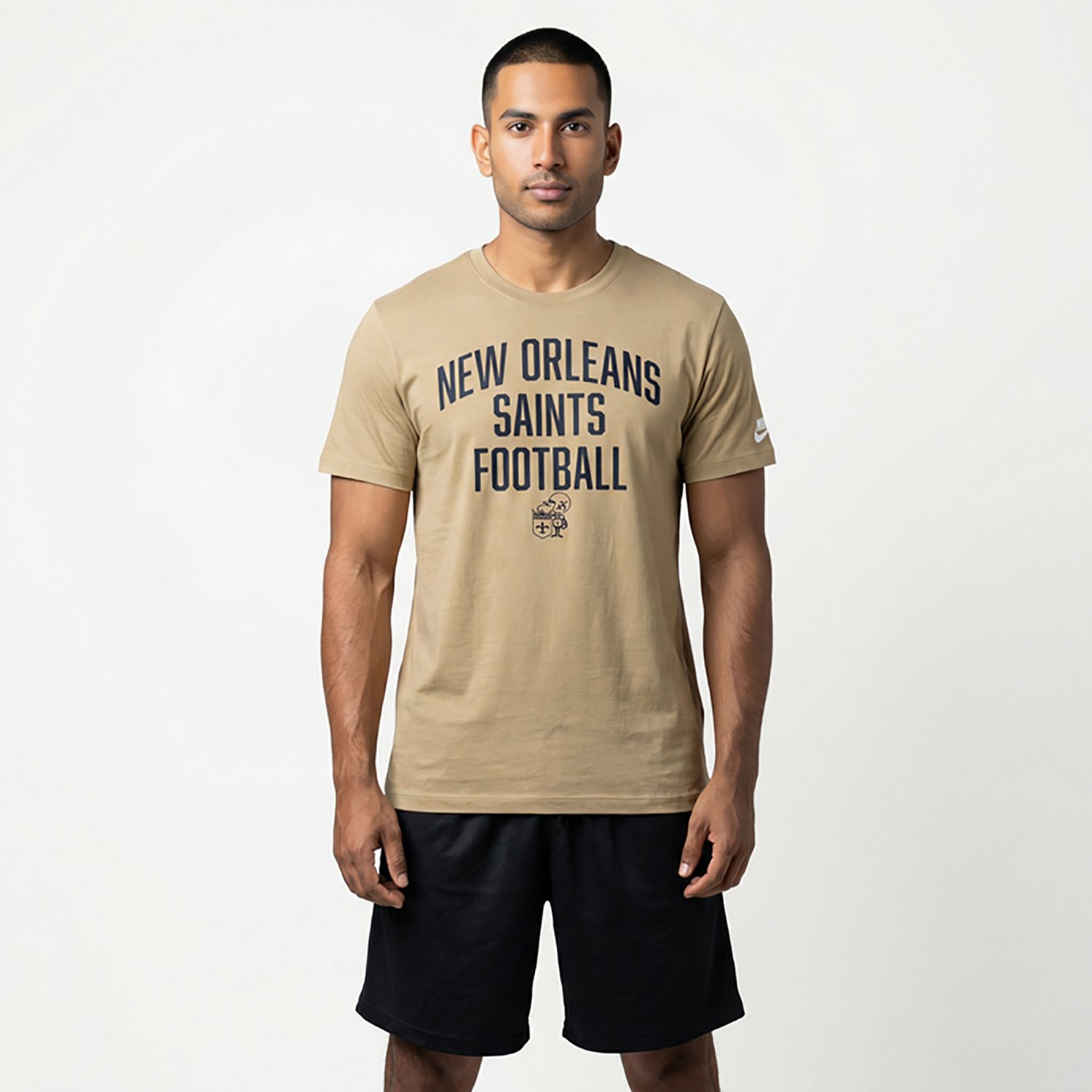 Nike Men's New Orleans Saints Rewind Essential Graphic T-shirt - view number 2