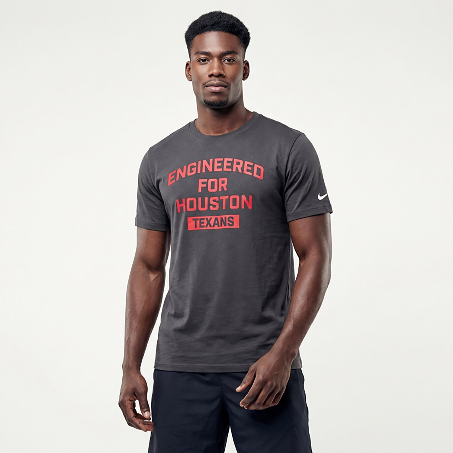 Nike Men's Houston Texans Team City Essential Graphic T-shirt - view number 2
