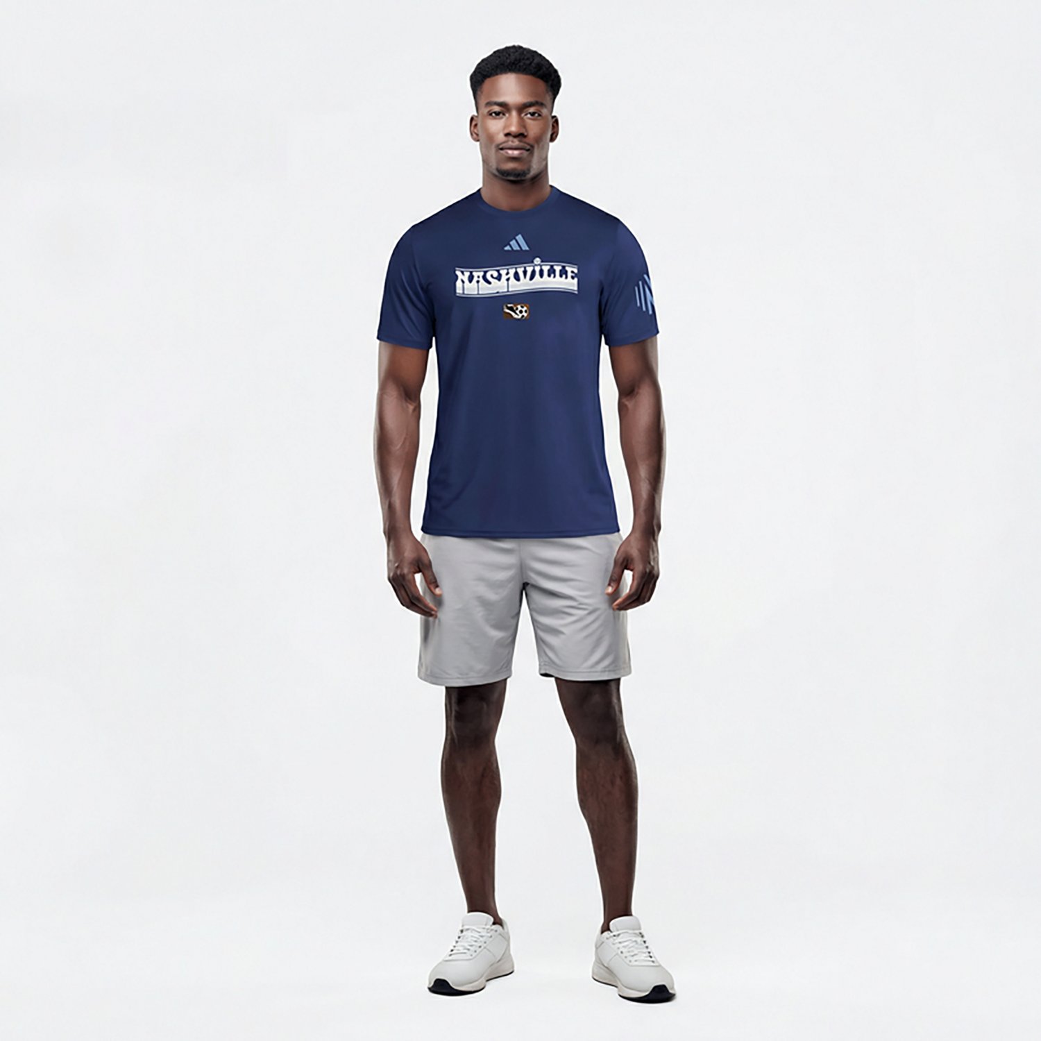 adidas Men's Nashville SC 3rd Jersey Pregame Hook T-shirt