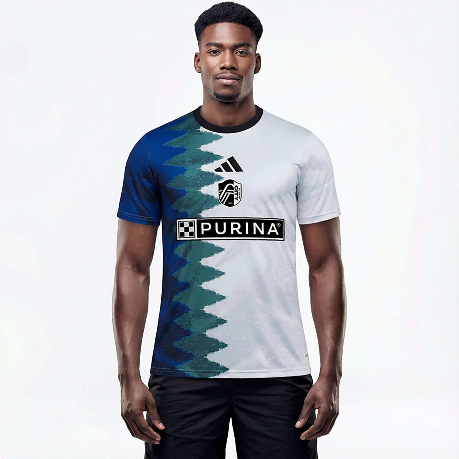 adidas Men's St. Louis City SC MLS 25 Prematch Top Gaming Jersey