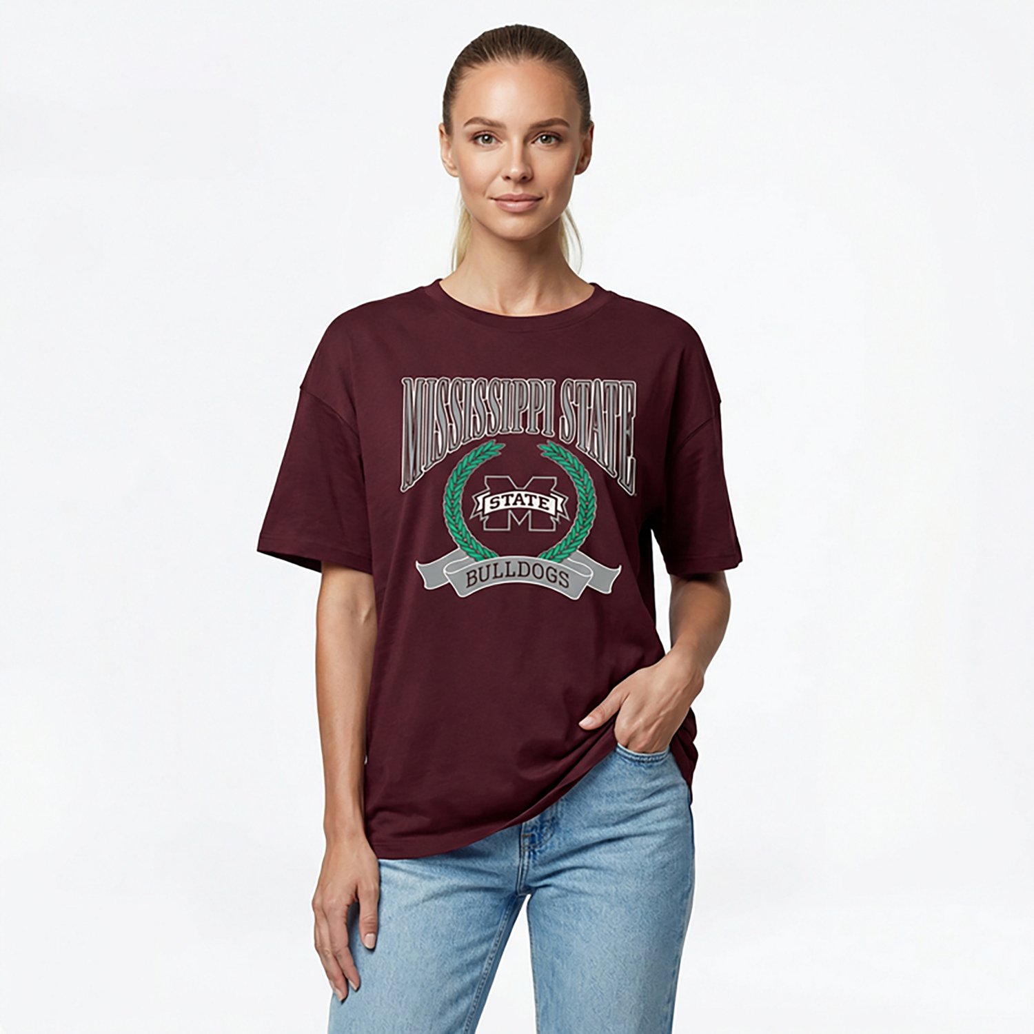 47 Women's Mississippi State Flaunt Sadie T-shirt - view number 2