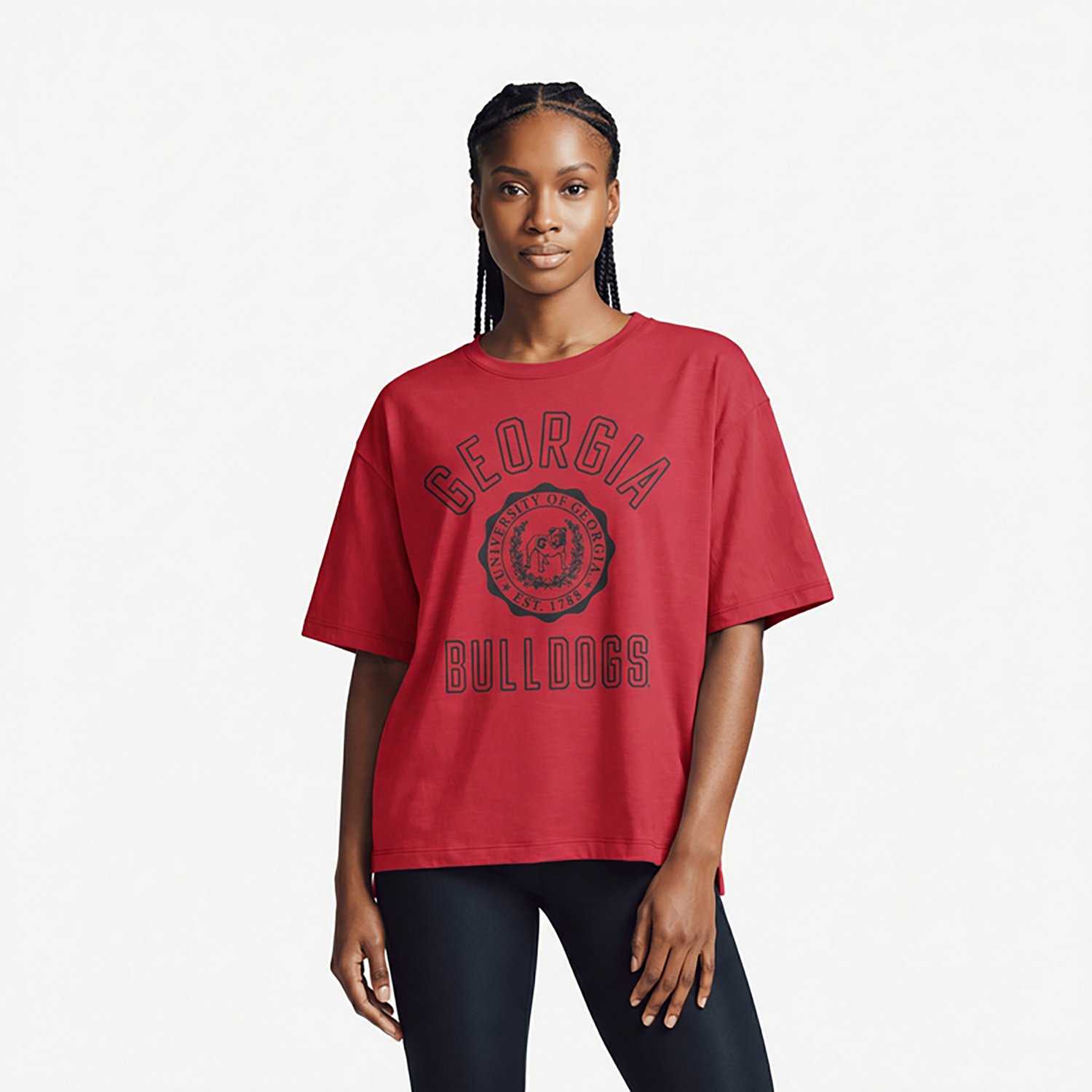 Pressbox Women's Georgia Cameron Motley Crew T-shirt - view number 2