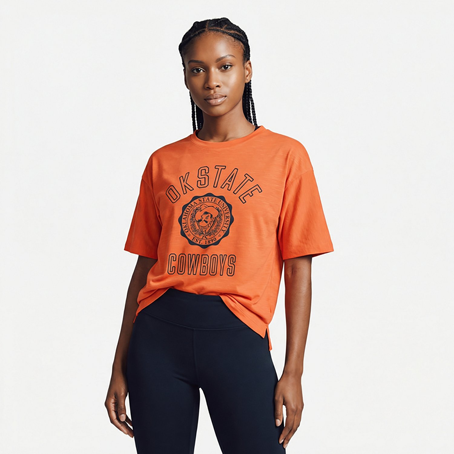 Pressbox Women's Oklahoma State Cameron Motley Crew T-shirt