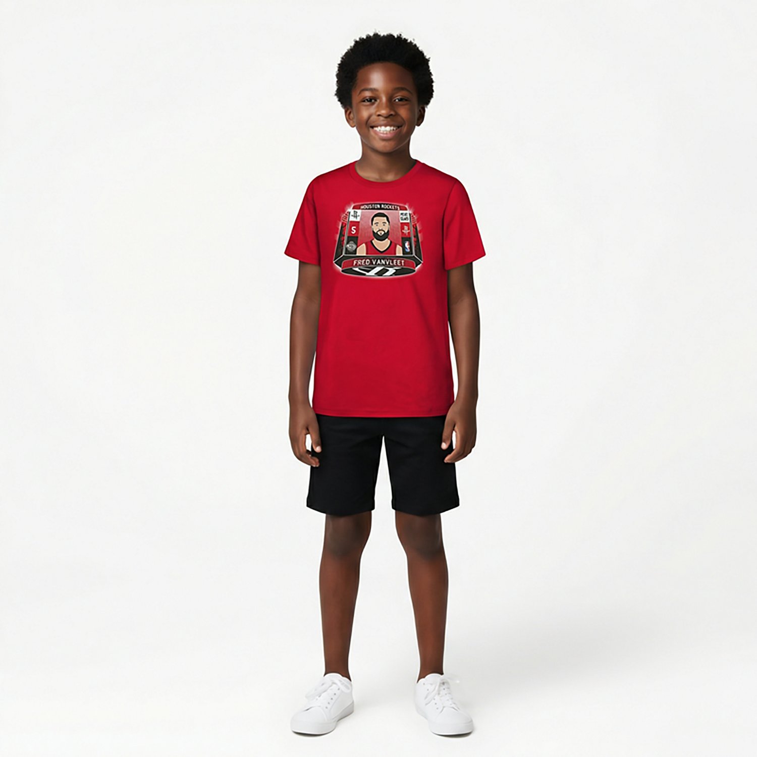 Outerstuff Youth's Houston Rockets Fred Vanvleet Jumbotron Graphic T-shirt