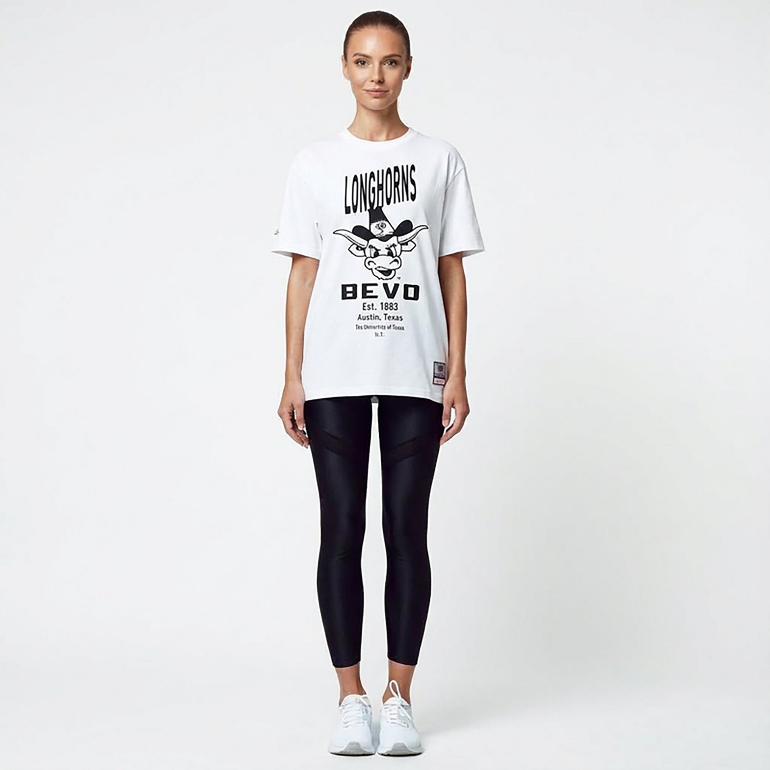 Mitchell & Ness Women's Texas Longhorns Boyfriend Short Sleeve T-shirt