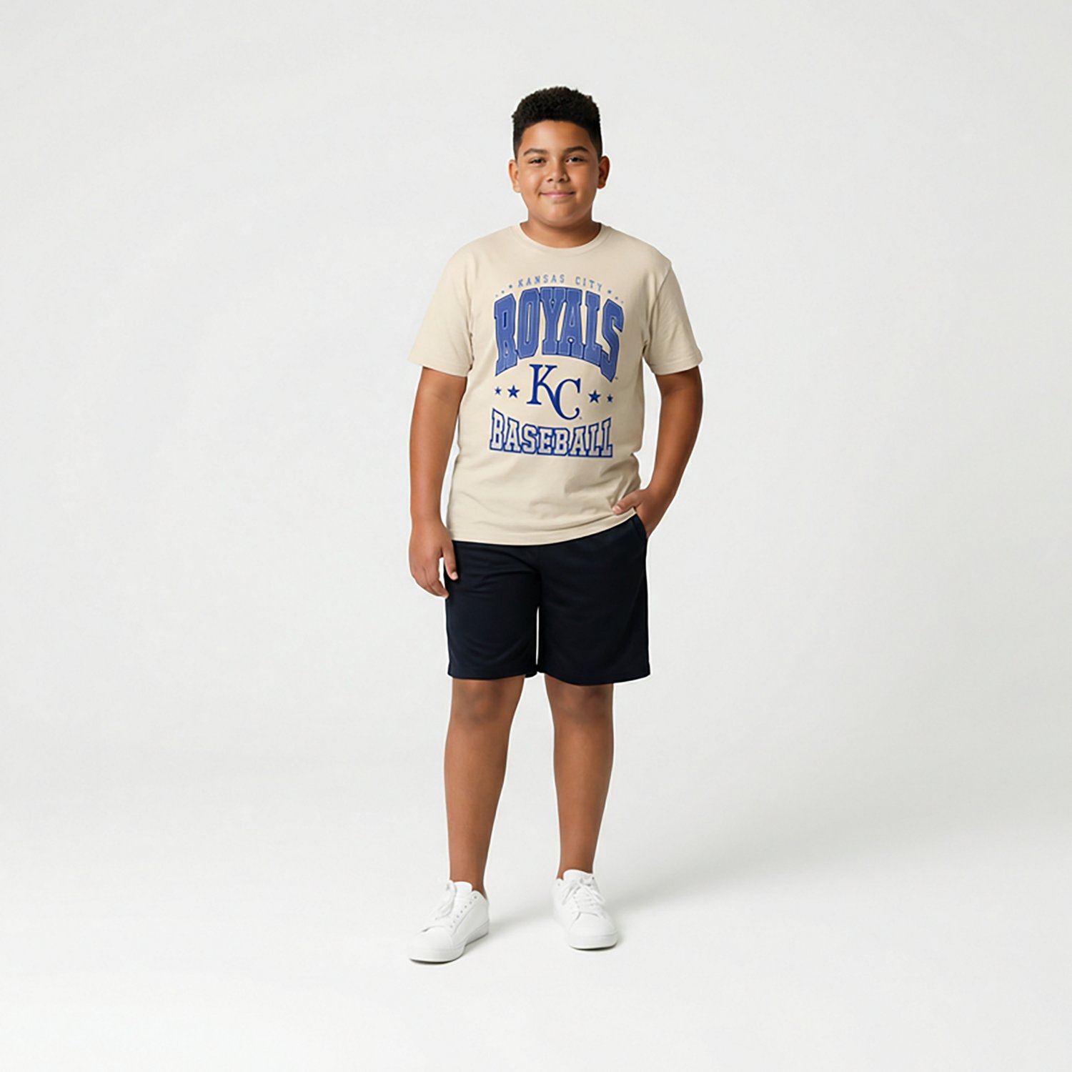 Outerstuff Boys' 4-7 Royals Batters Box T-shirt