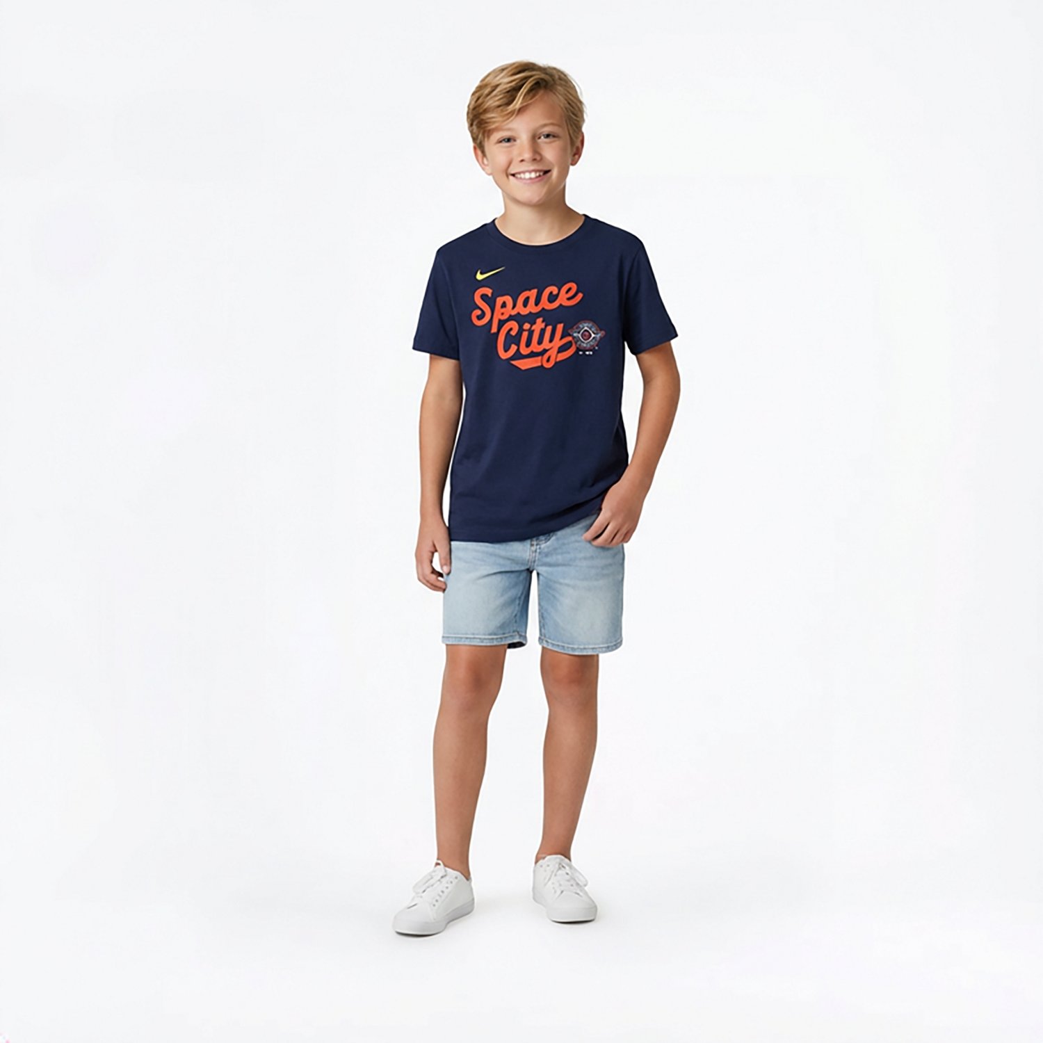Nike Boys' 4-7 Astros CC Legend T-shirt